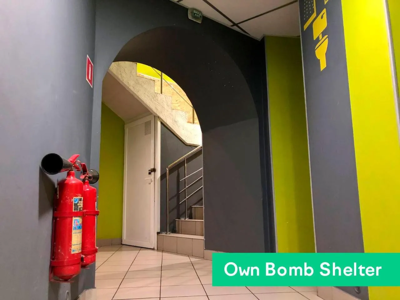 Property building in DREAM Hostel Kyiv