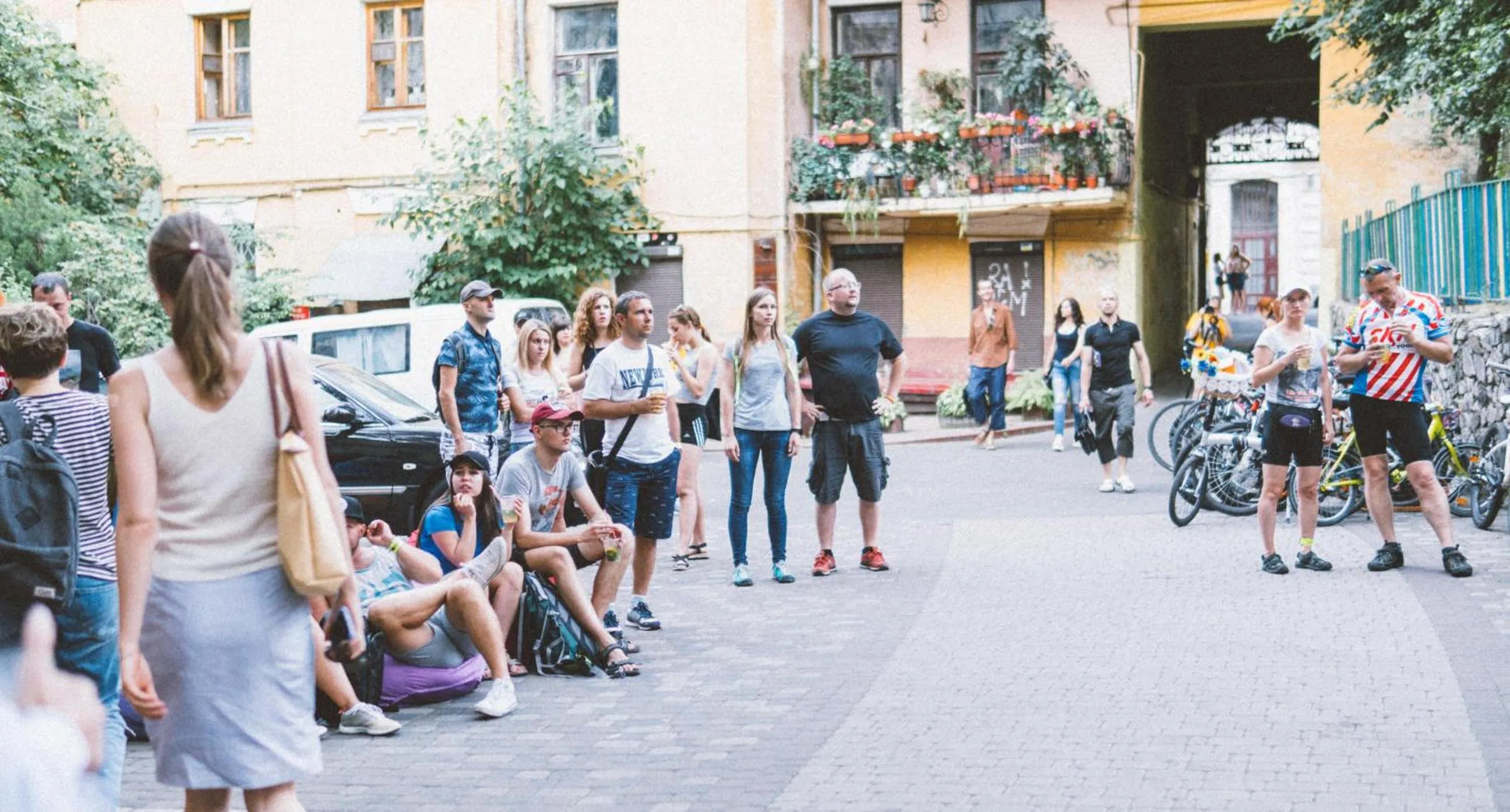 People in DREAM Hostel Kyiv