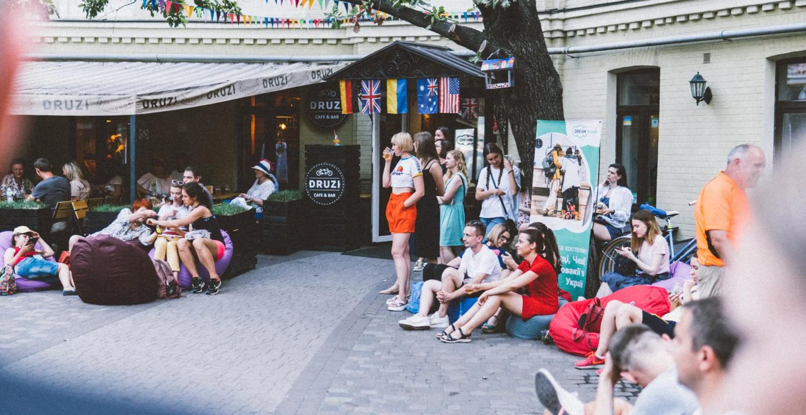 People in DREAM Hostel Kyiv