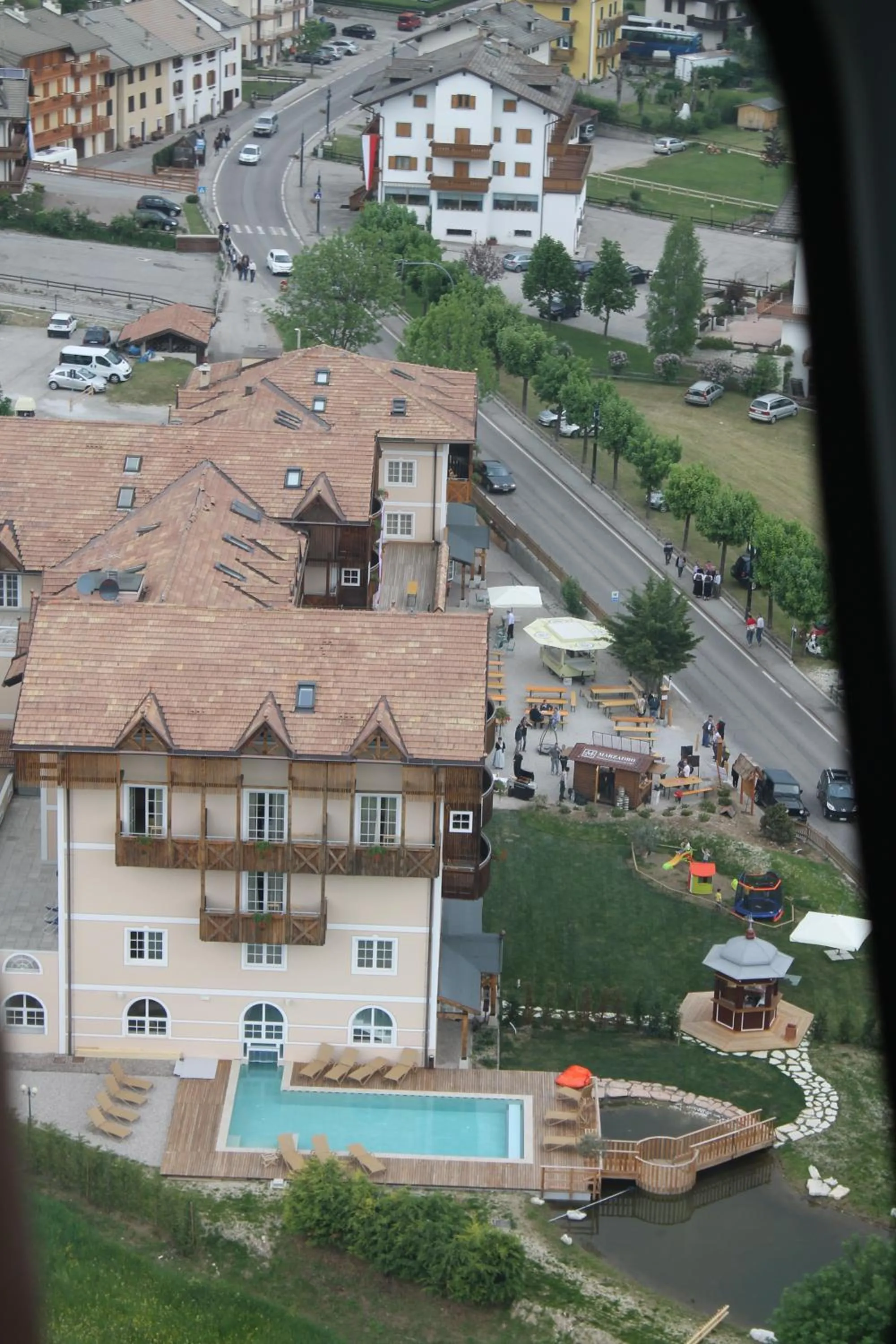Bird's eye view in Alpen Hotel Eghel