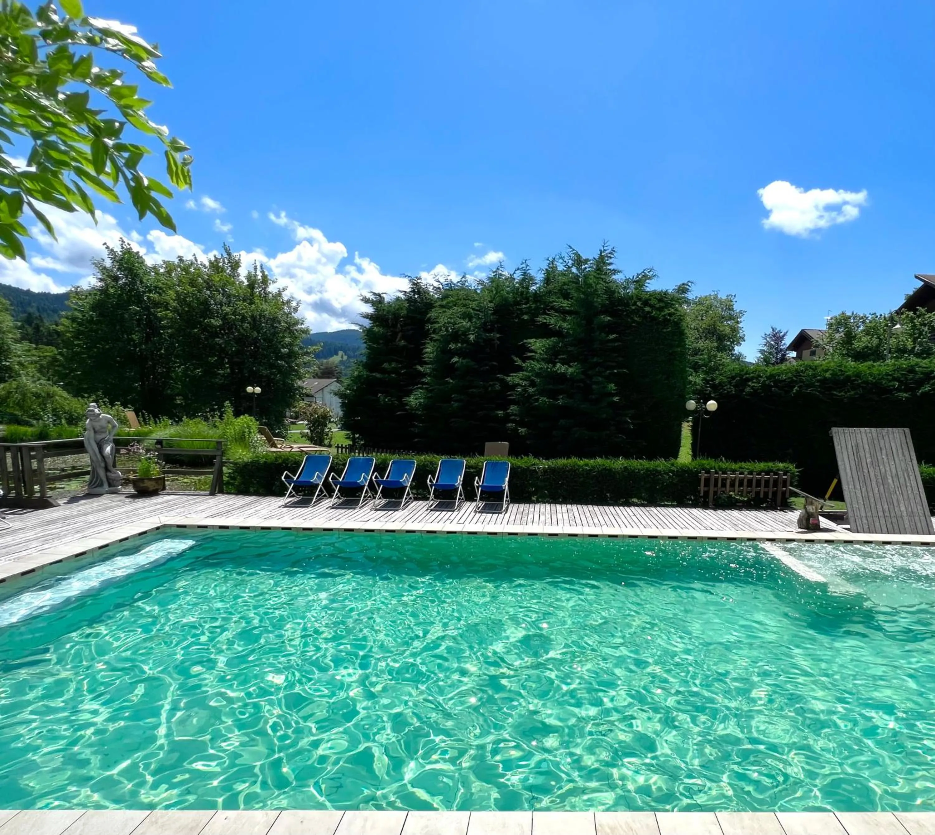 Swimming pool in Alpen Hotel Eghel