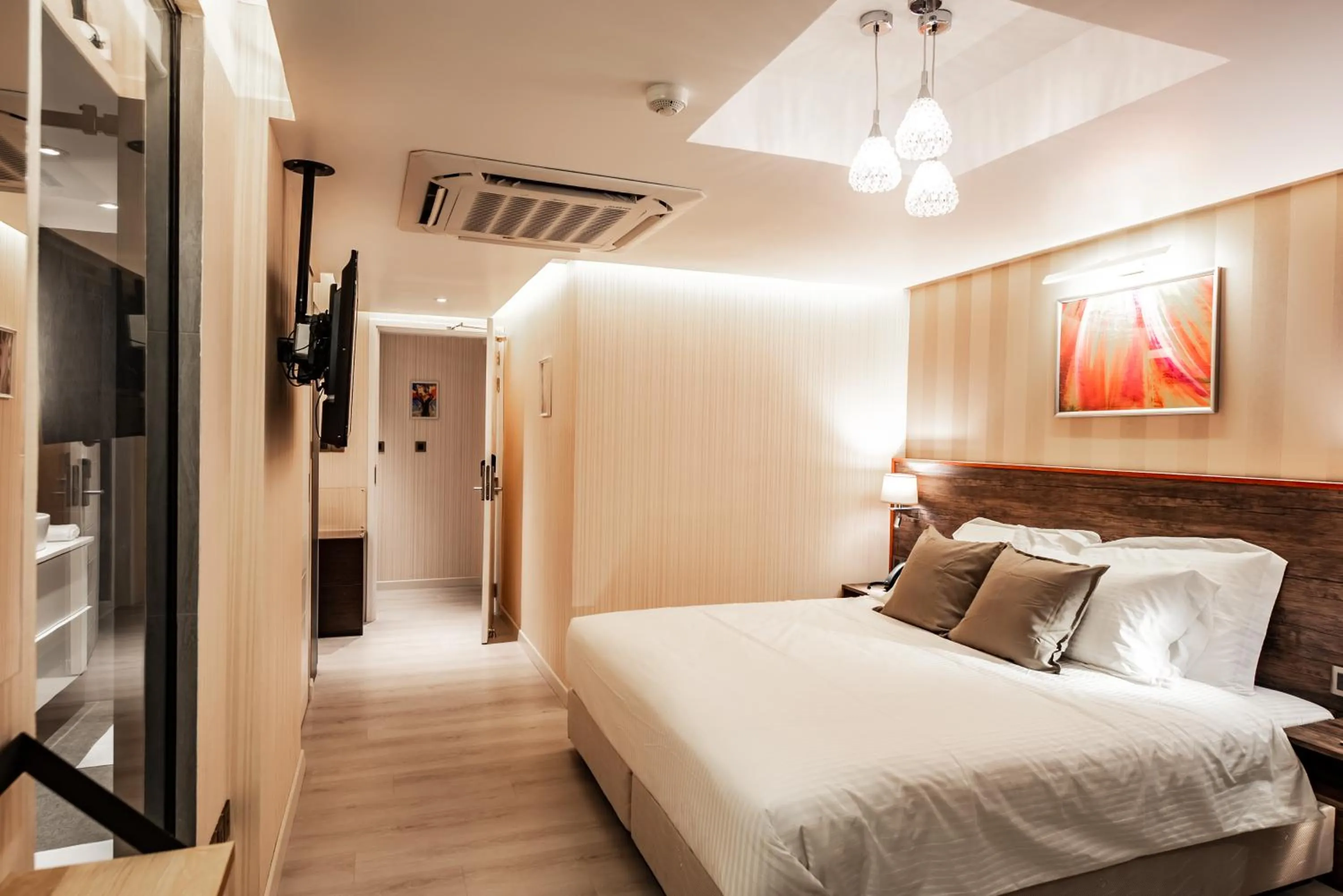 Bed in Amina Residency