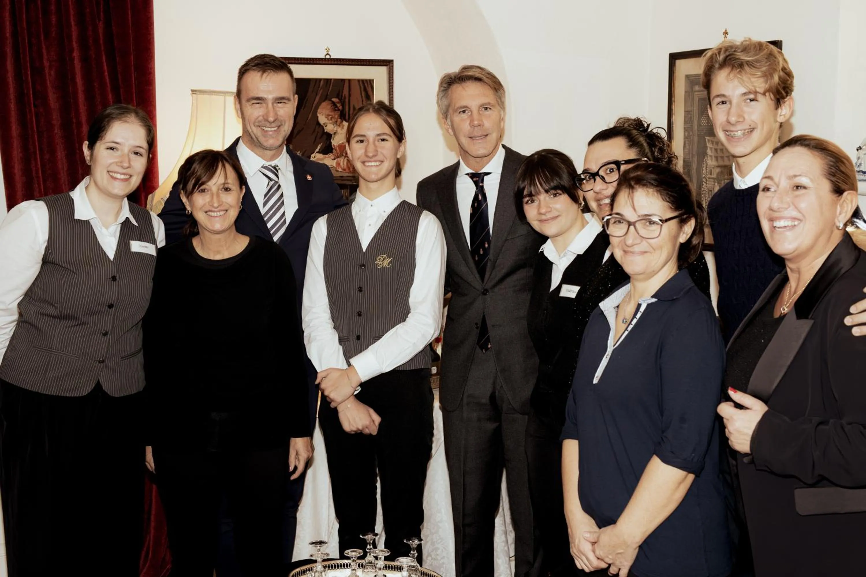 Staff in Duchessa Margherita Chateaux & Hotels