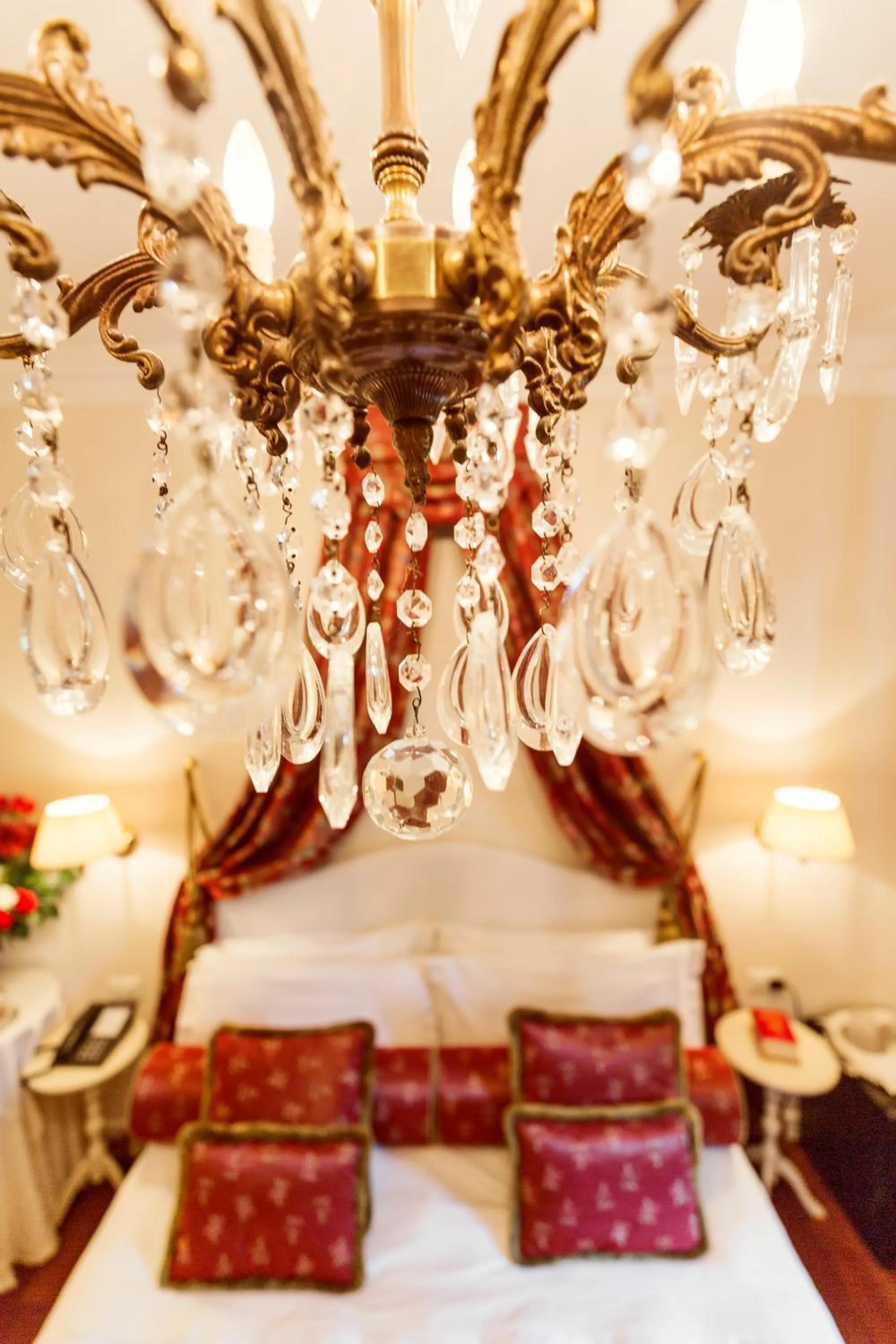 Bed in Duchessa Margherita Chateaux & Hotels