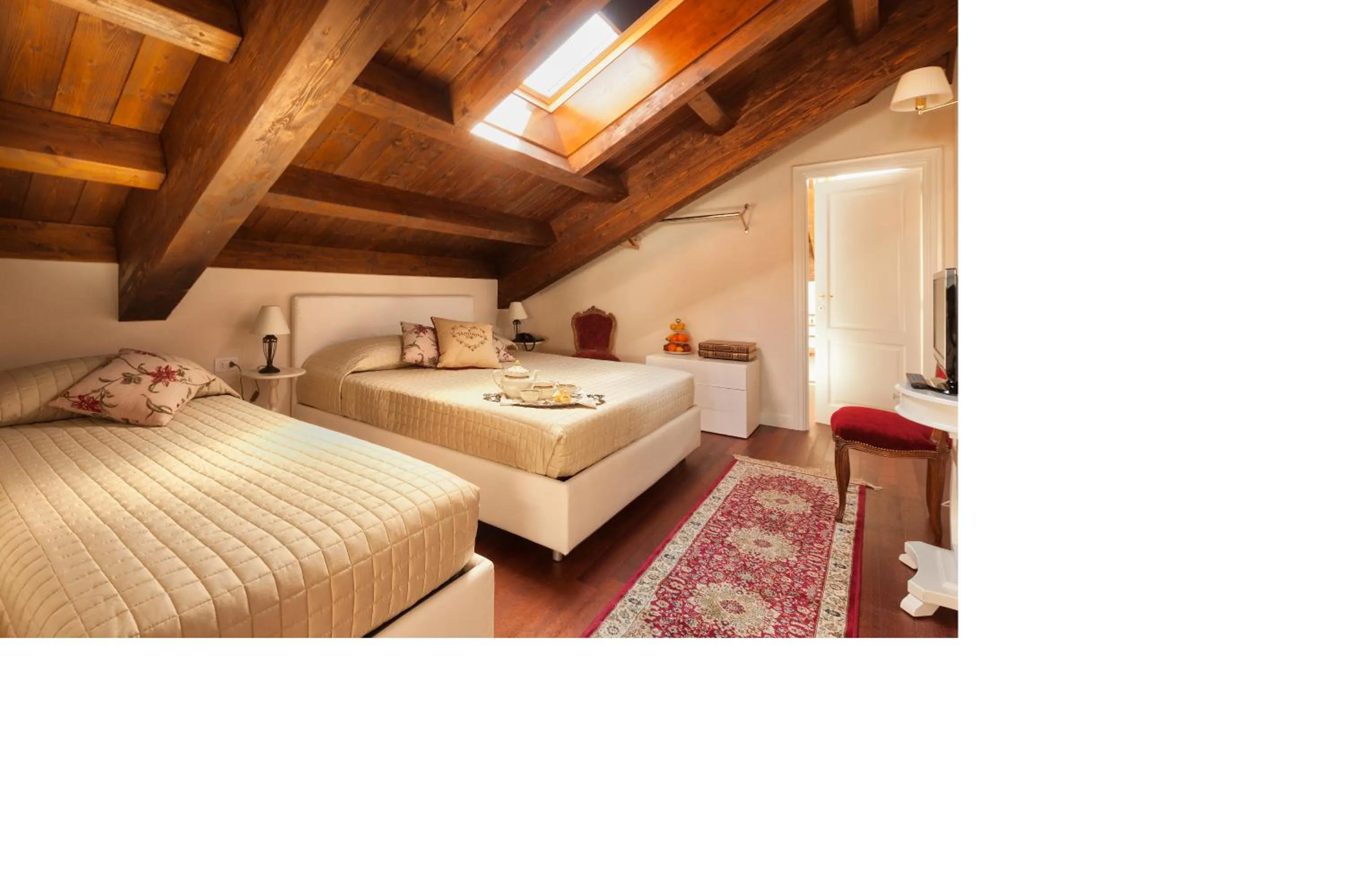 Bed in Duchessa Margherita Chateaux & Hotels