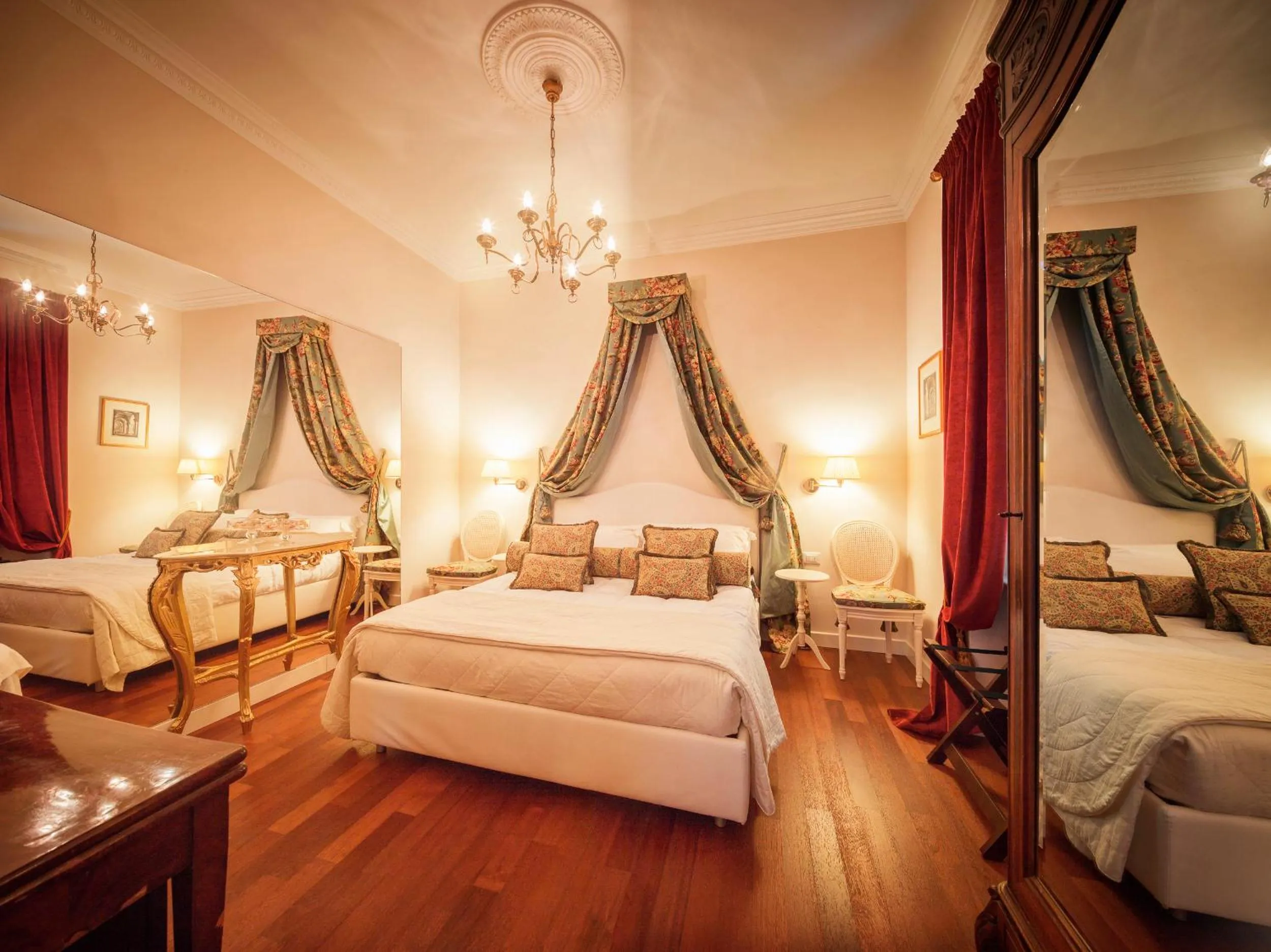 Bed in Duchessa Margherita Chateaux & Hotels