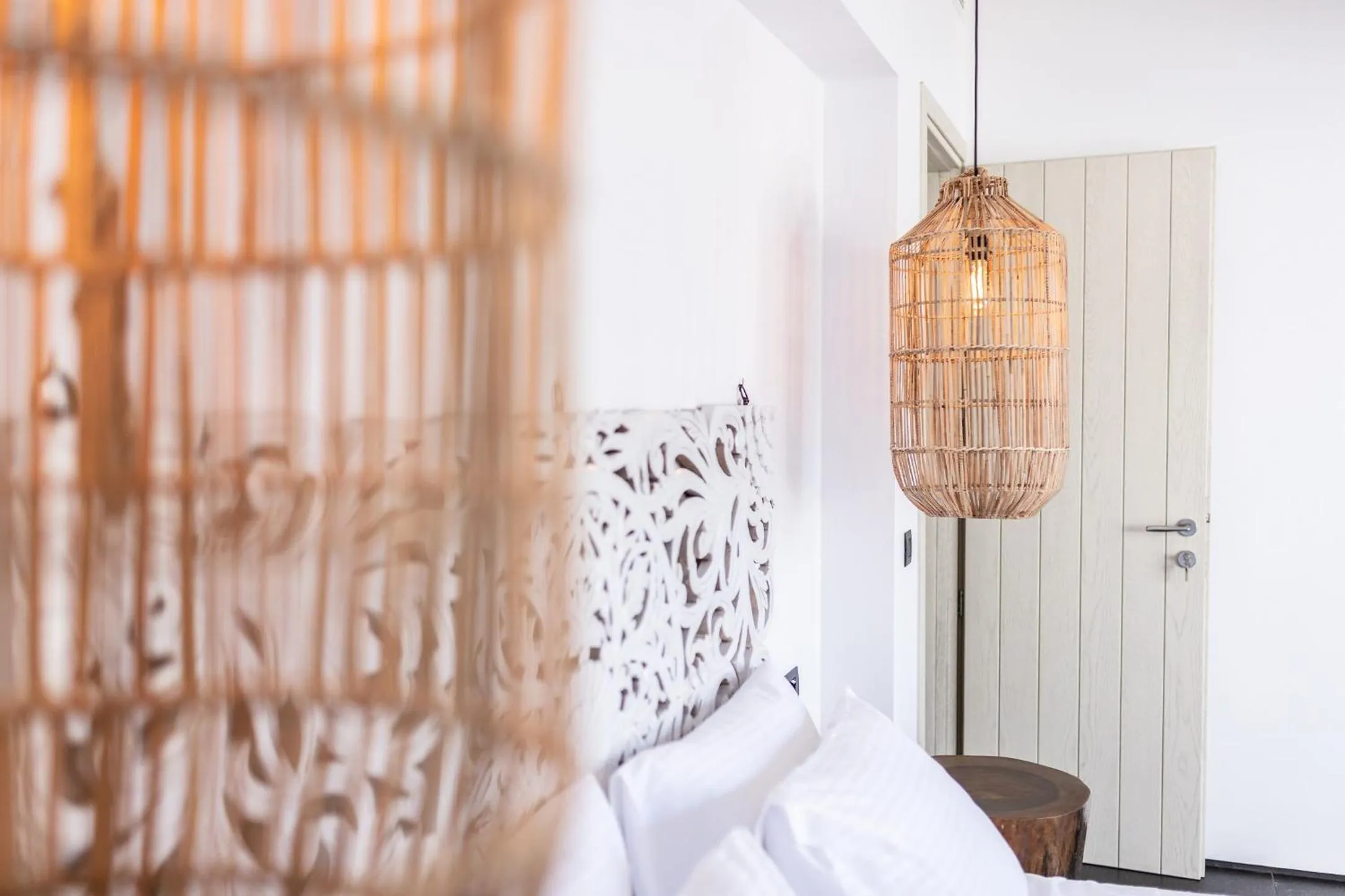 Decorative detail, Bed in Aegean Gem