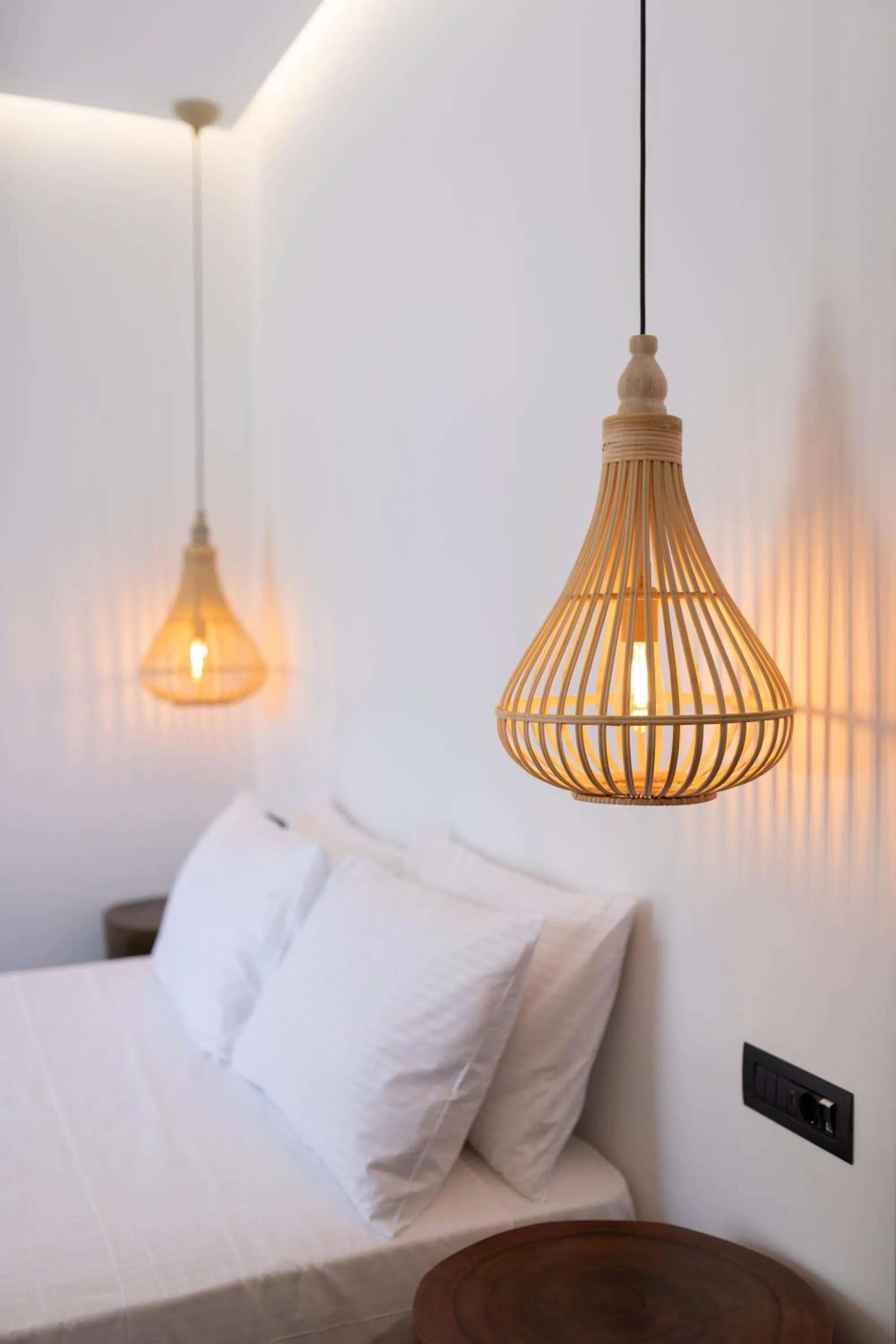 Bedroom, Bed in Aegean Gem