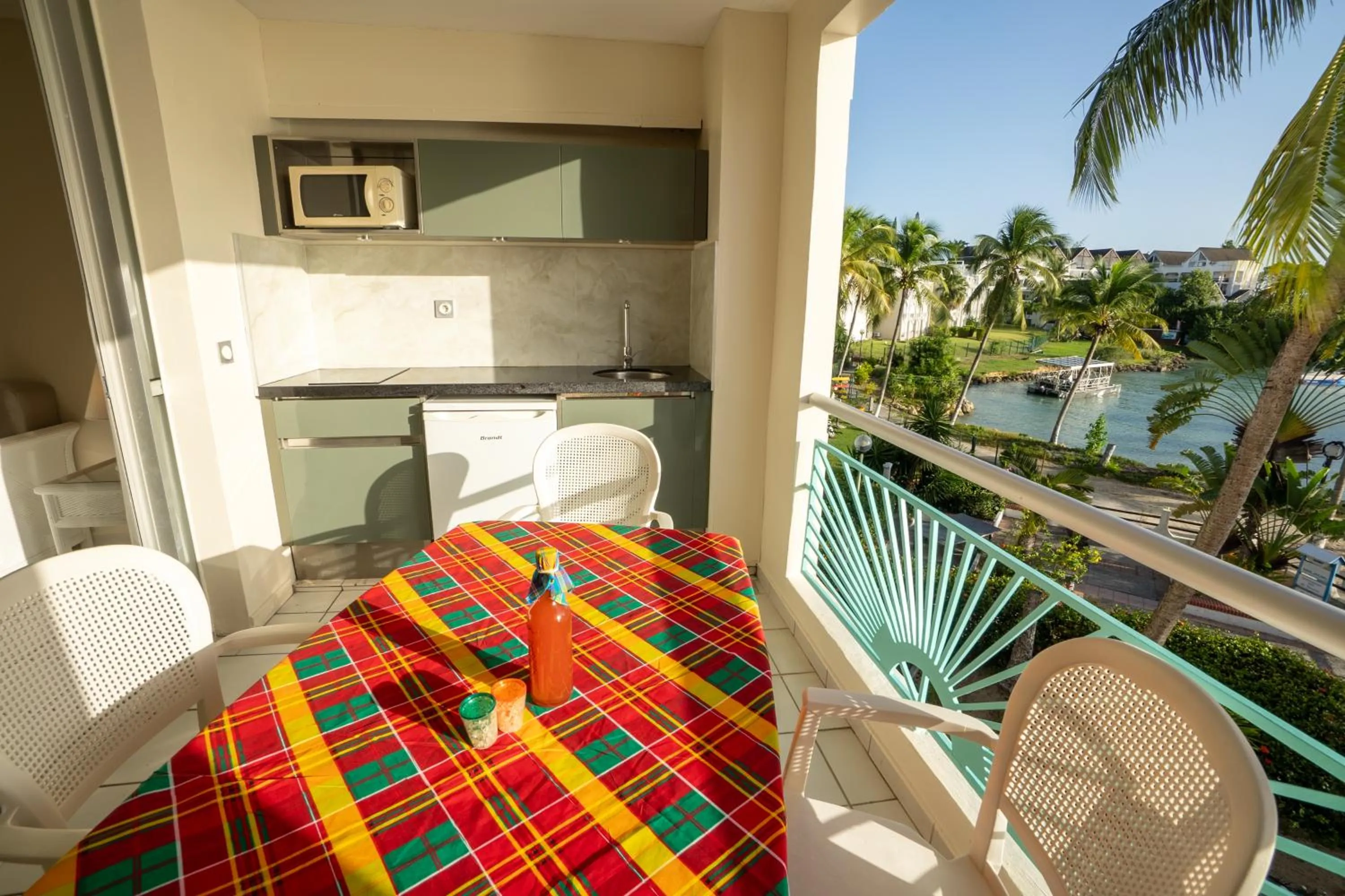 Patio in Canella Beach Hotel