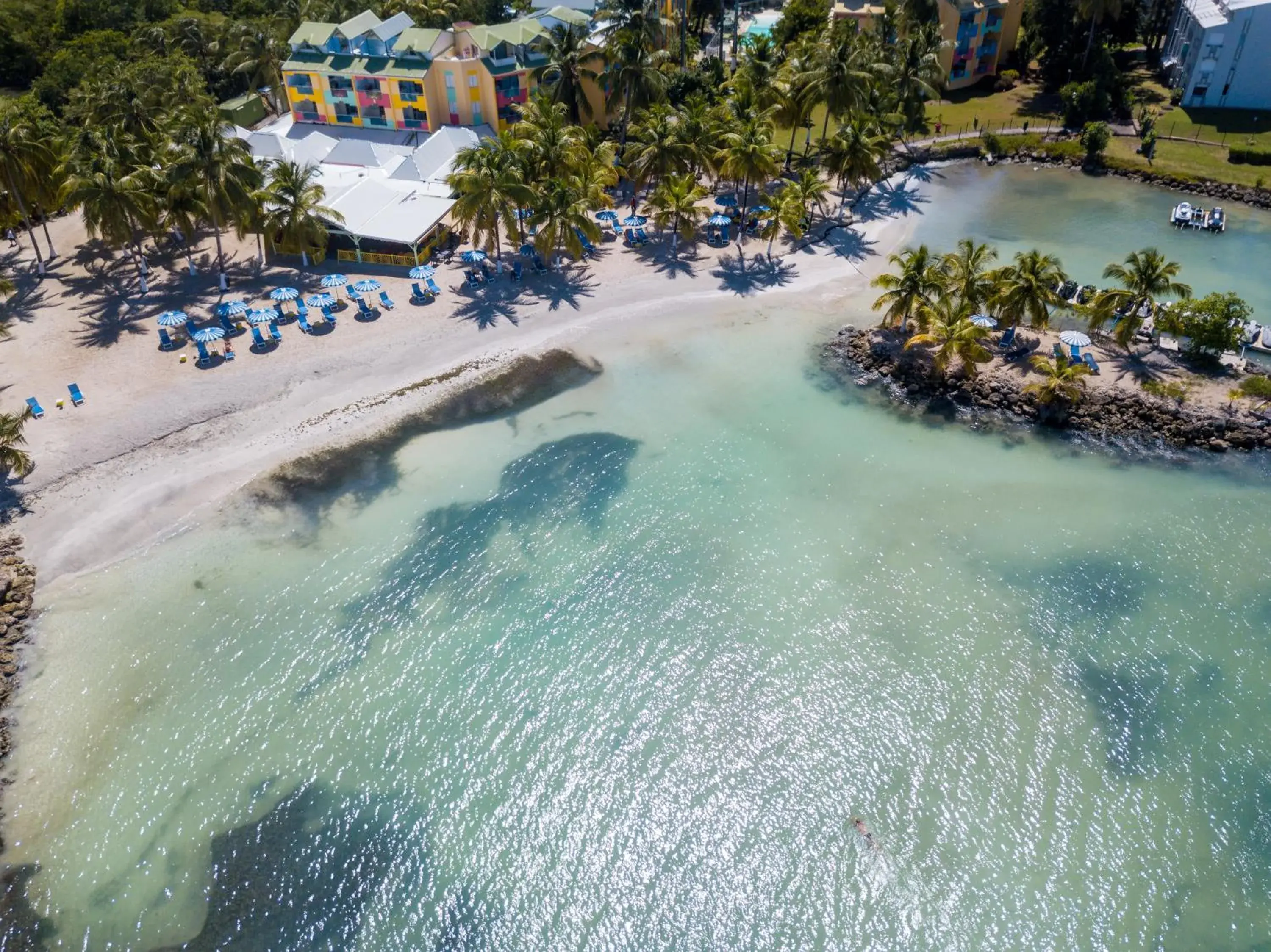 Bird's eye view in Canella Beach Hotel Bird's eye view in Canella Beach Hotel