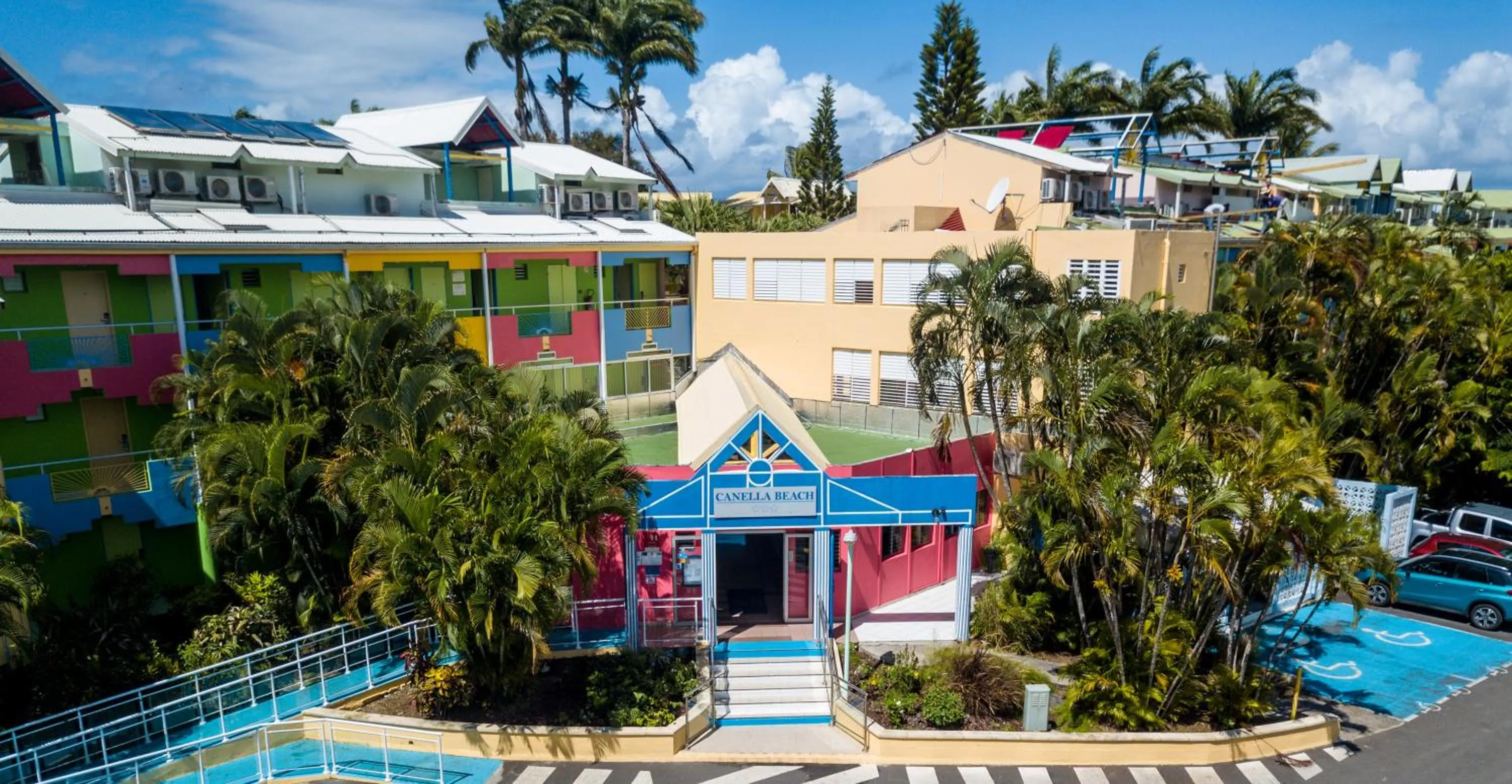 Property building in Canella Beach Hotel