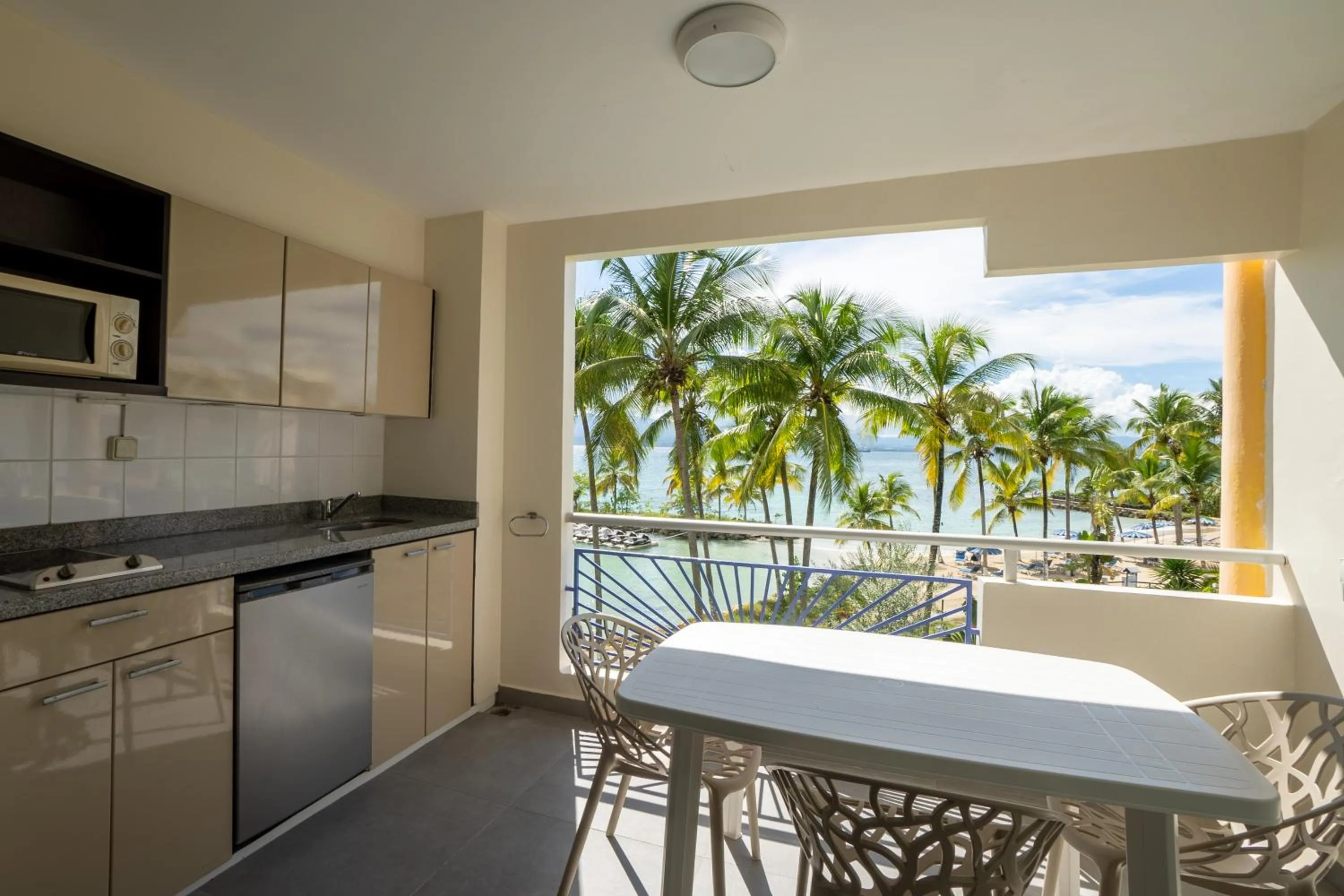 Patio in Canella Beach Hotel