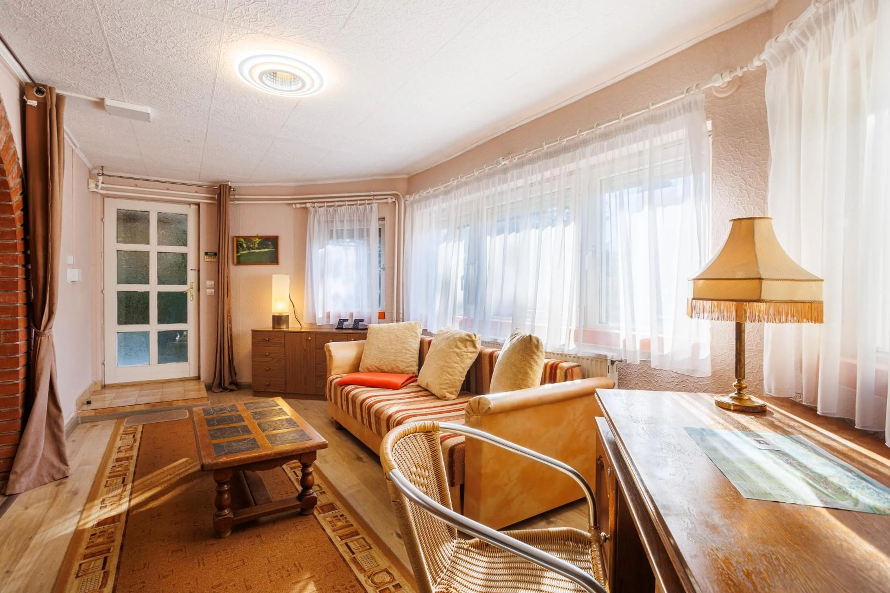 Living room in Visegrád Vendégház-Apartman