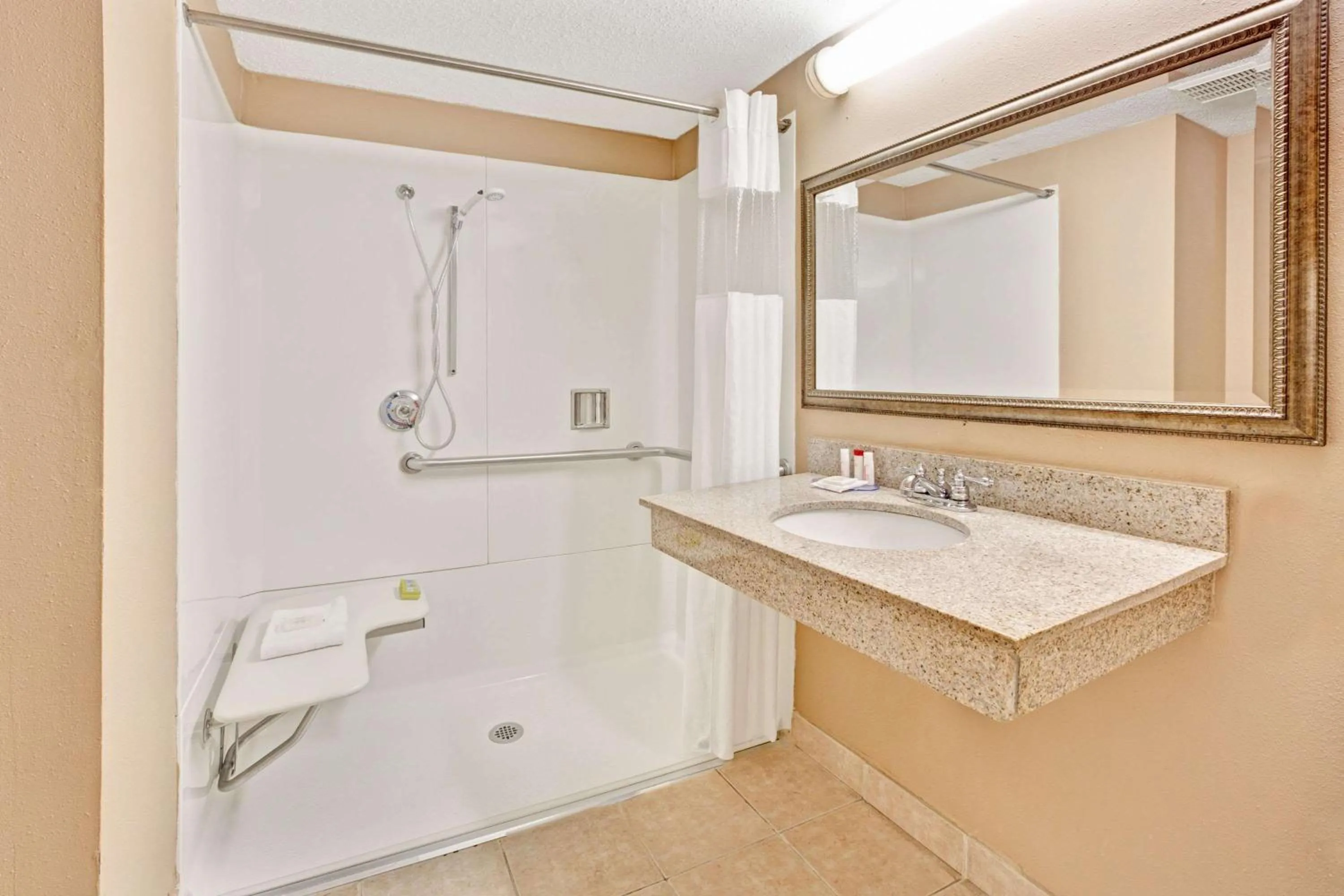 Bathroom in Ramada by Wyndham Statesville