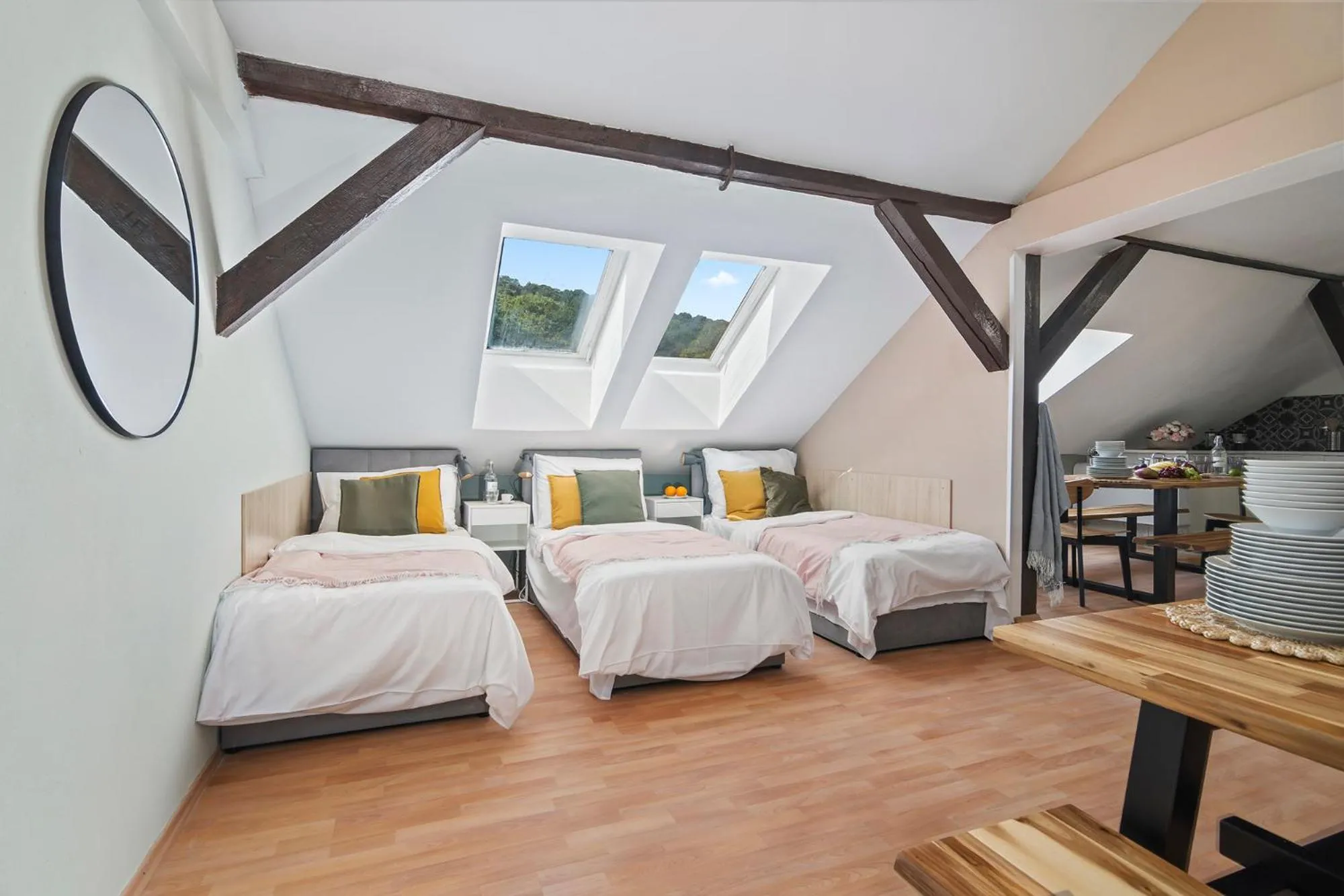 Bedroom, Bed in Historic Centre Prague Apartments by Michal&Friends