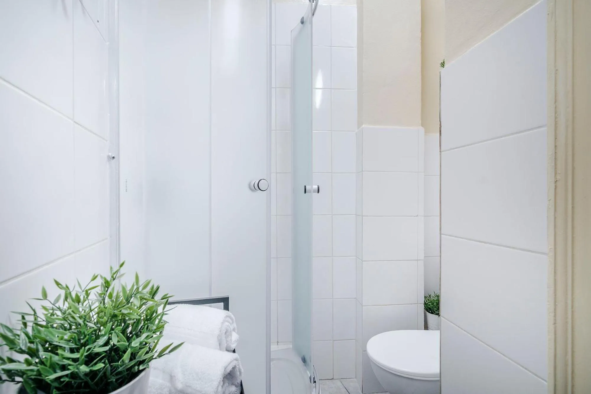 Shower in Historic Centre Prague Apartments by Michal&Friends