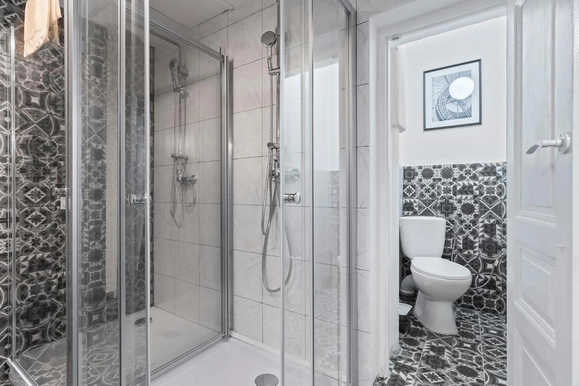 Shower in Historic Centre Prague Apartments by Michal&Friends