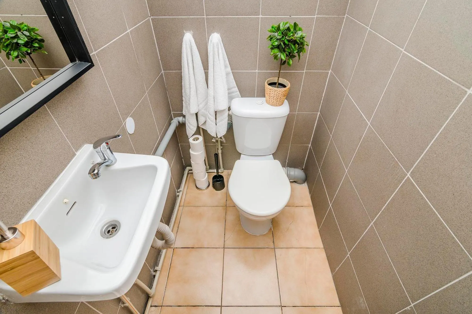 Bathroom in Historic Centre Prague Apartments by Michal&Friends