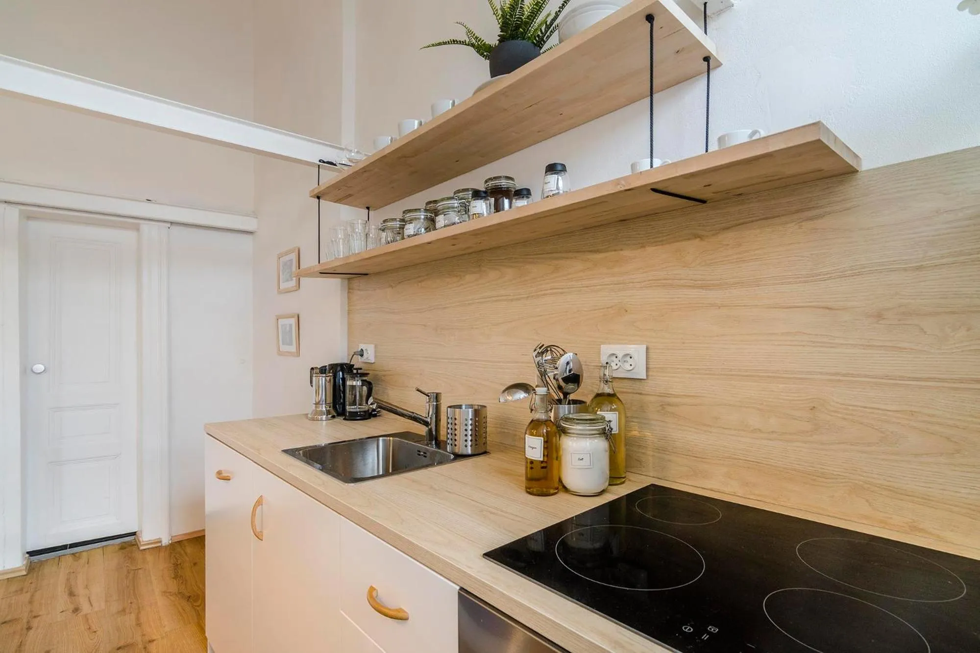 Kitchen or kitchenette in Historic Centre Prague Apartments by Michal&Friends