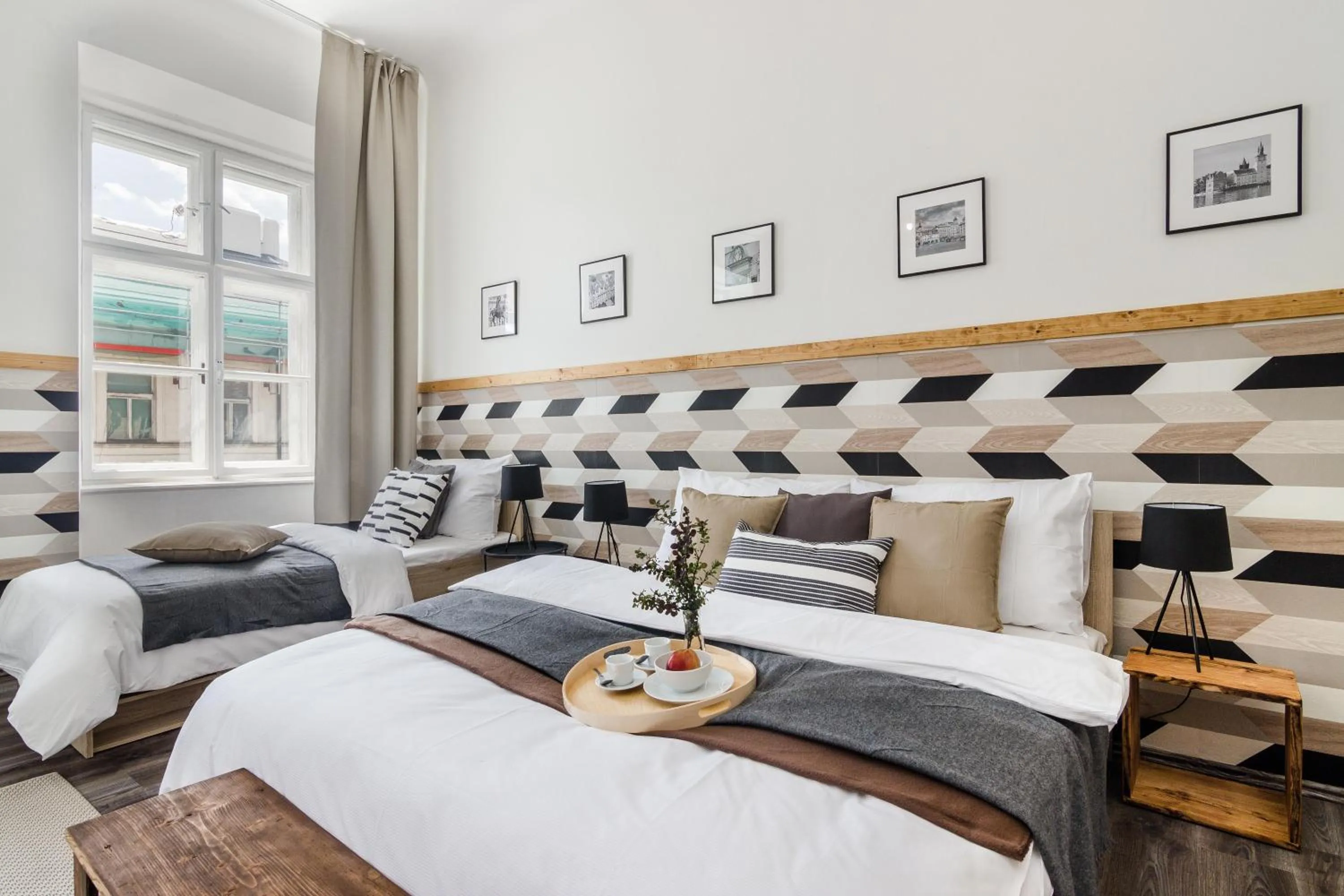 Bed in Historic Centre Prague Apartments by Michal&Friends
