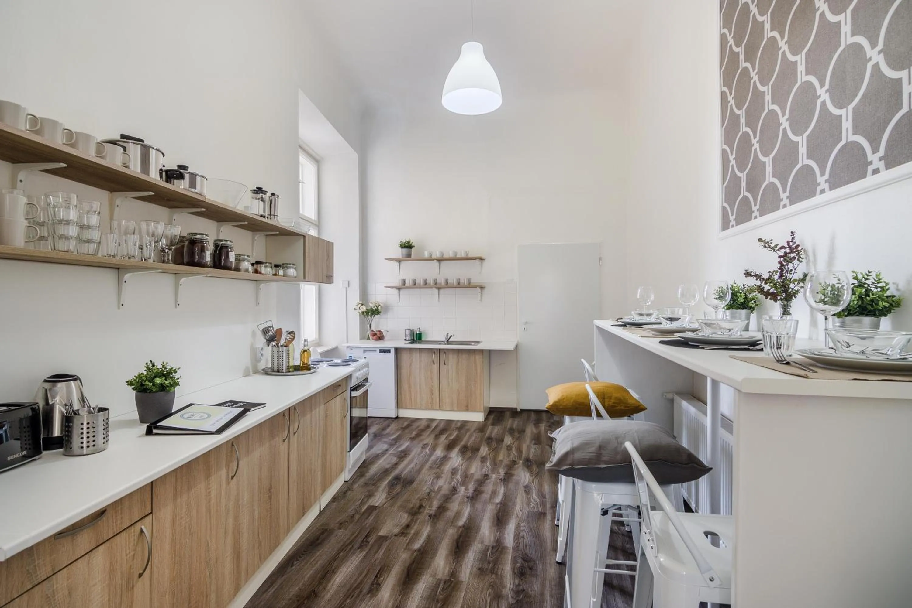 Kitchen or kitchenette in Historic Centre Prague Apartments by Michal&Friends