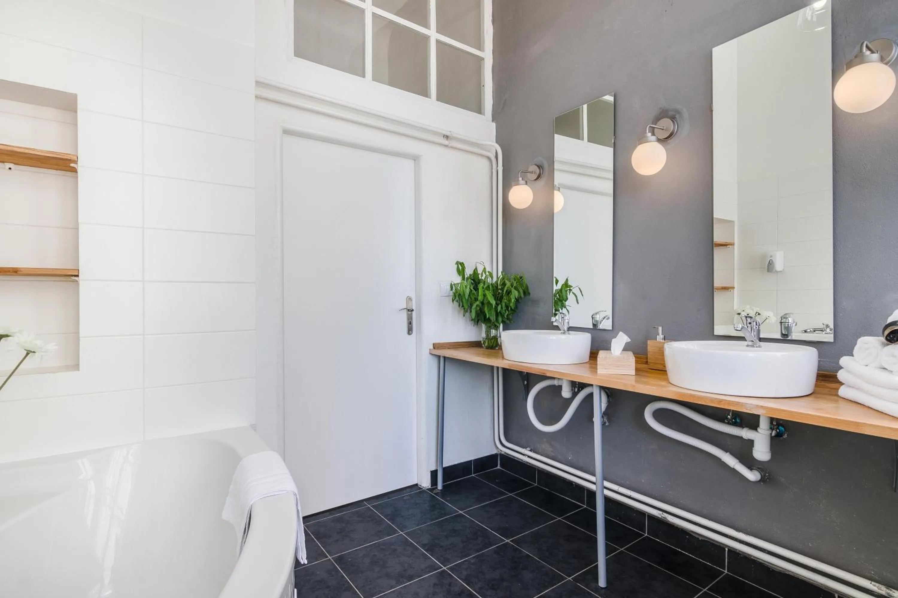 Bathroom in Historic Centre Prague Apartments by Michal&Friends