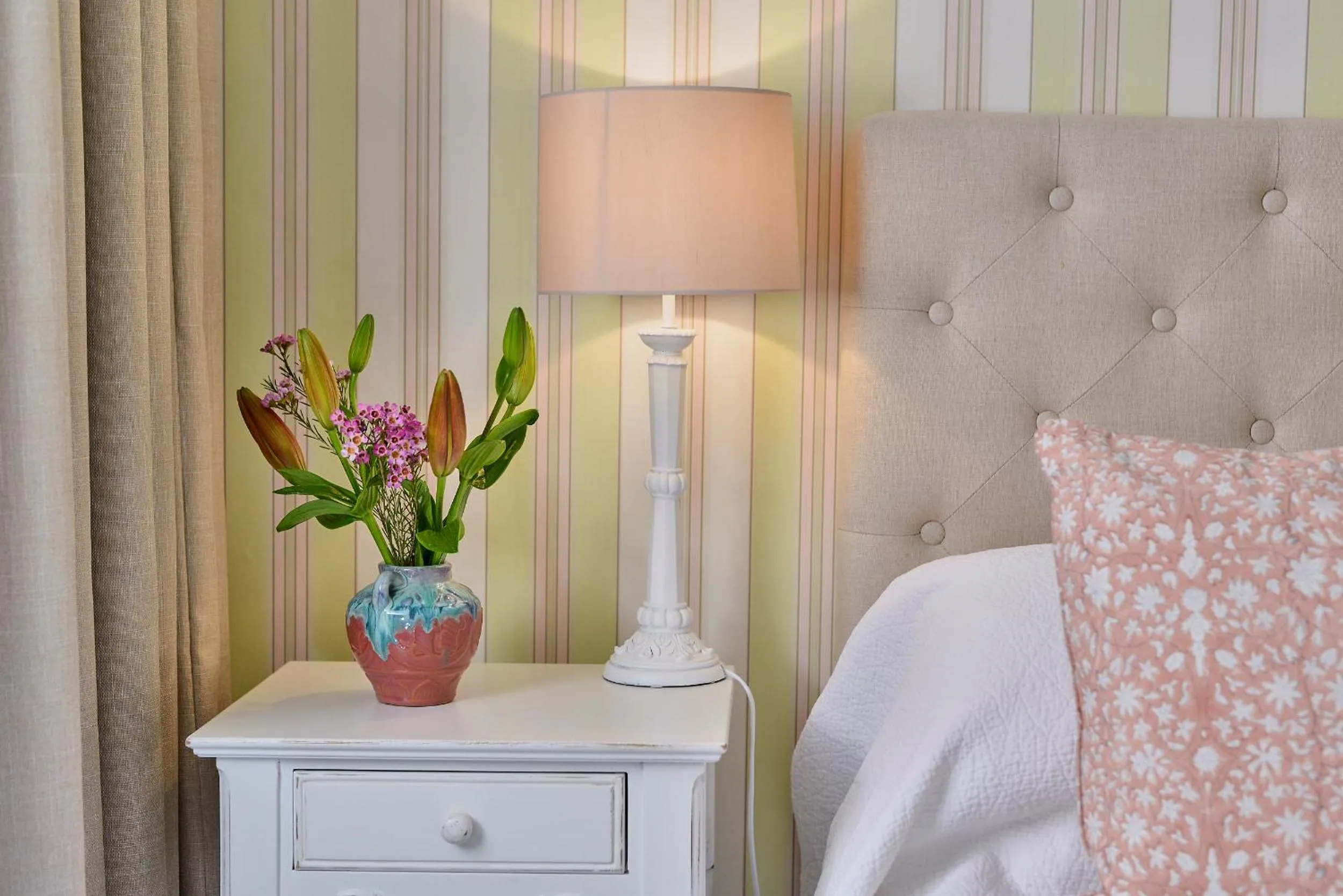 Bed in The Russell Boutique Hotel