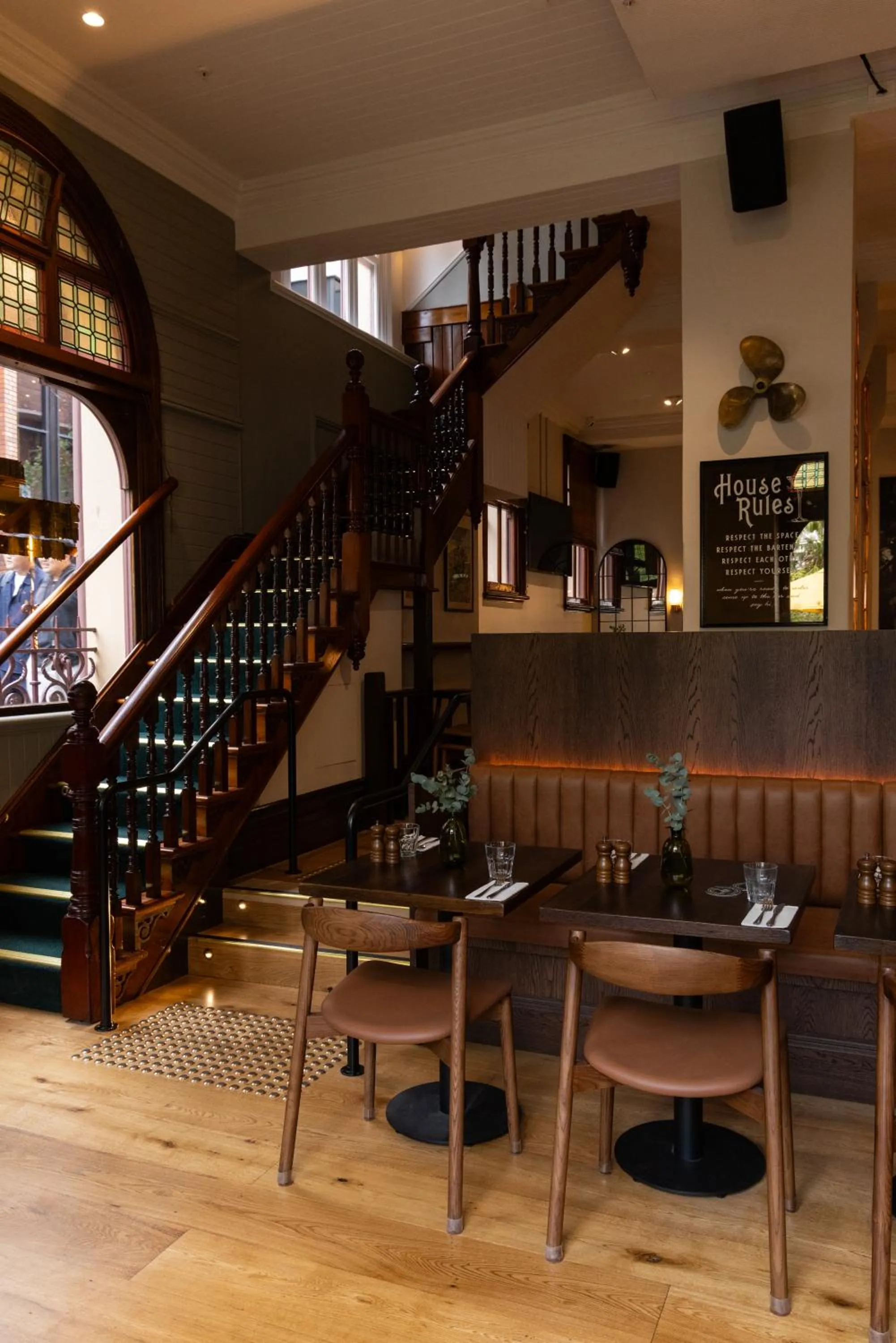 Restaurant/places to eat in The Russell Boutique Hotel