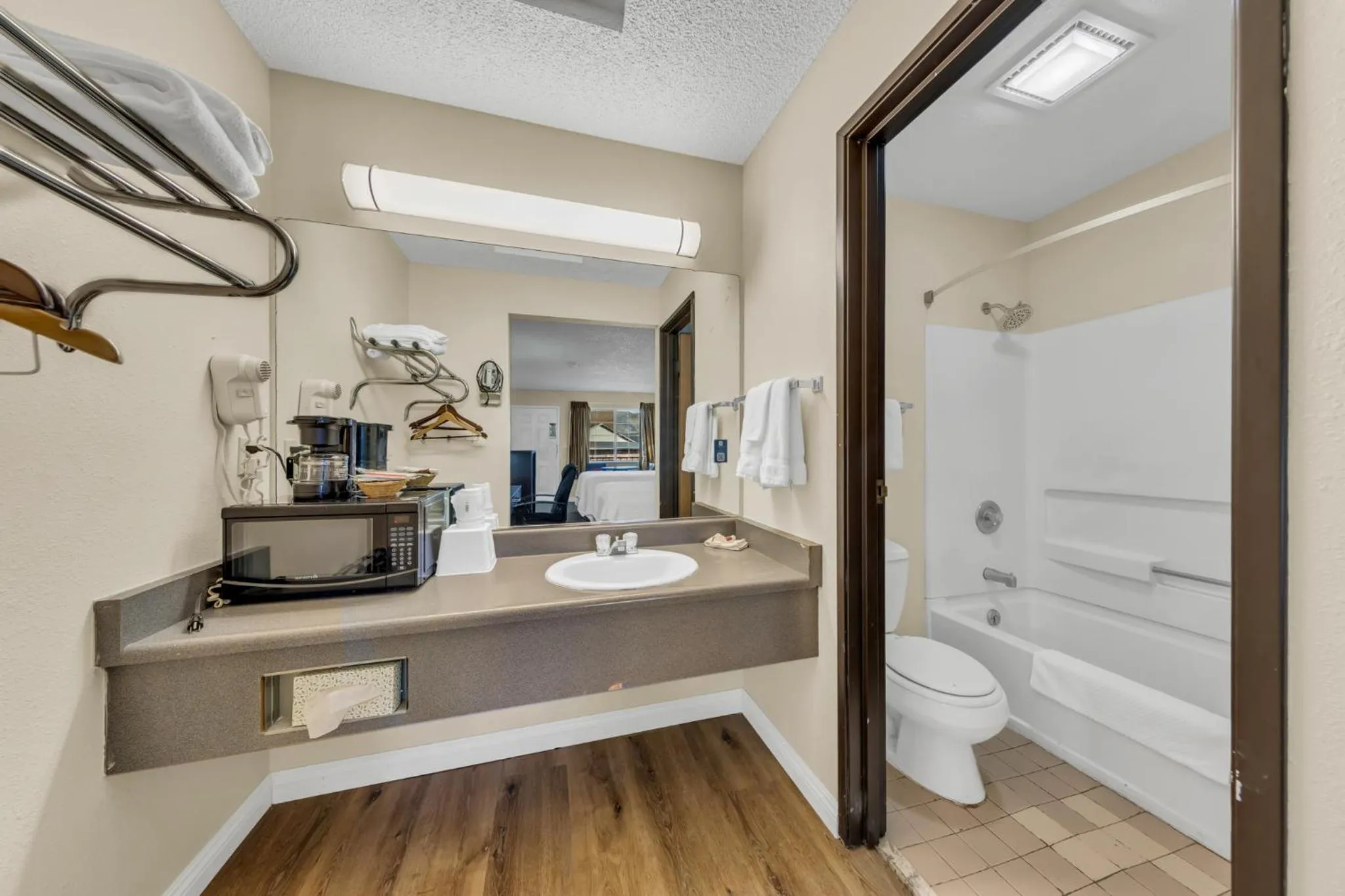 Bathroom in Days Inn by Wyndham Carson City