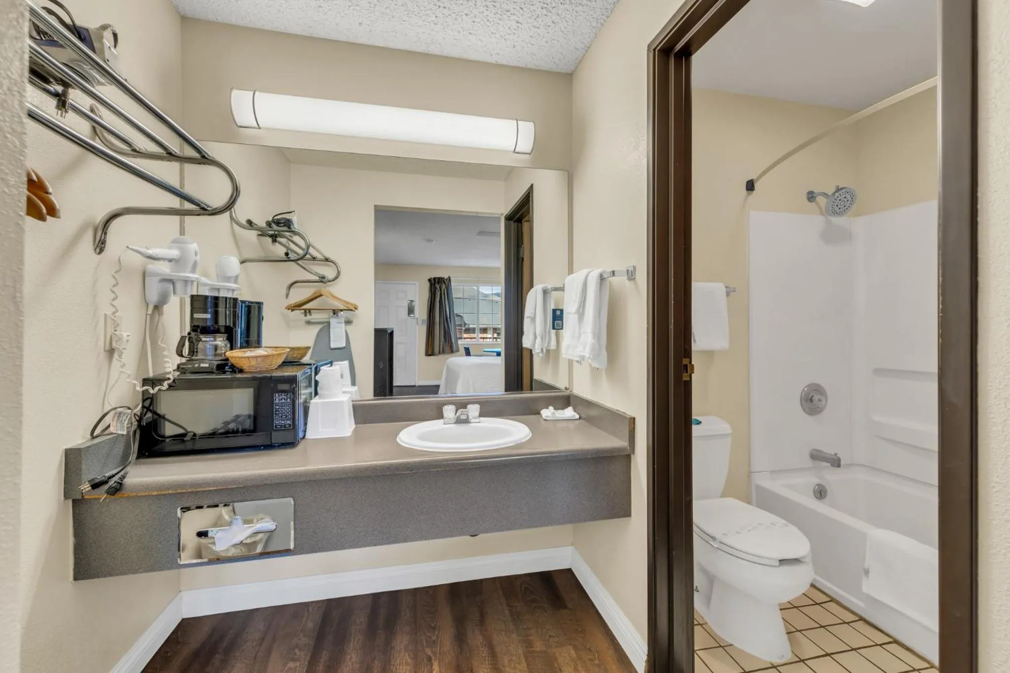 Bathroom in Days Inn by Wyndham Carson City