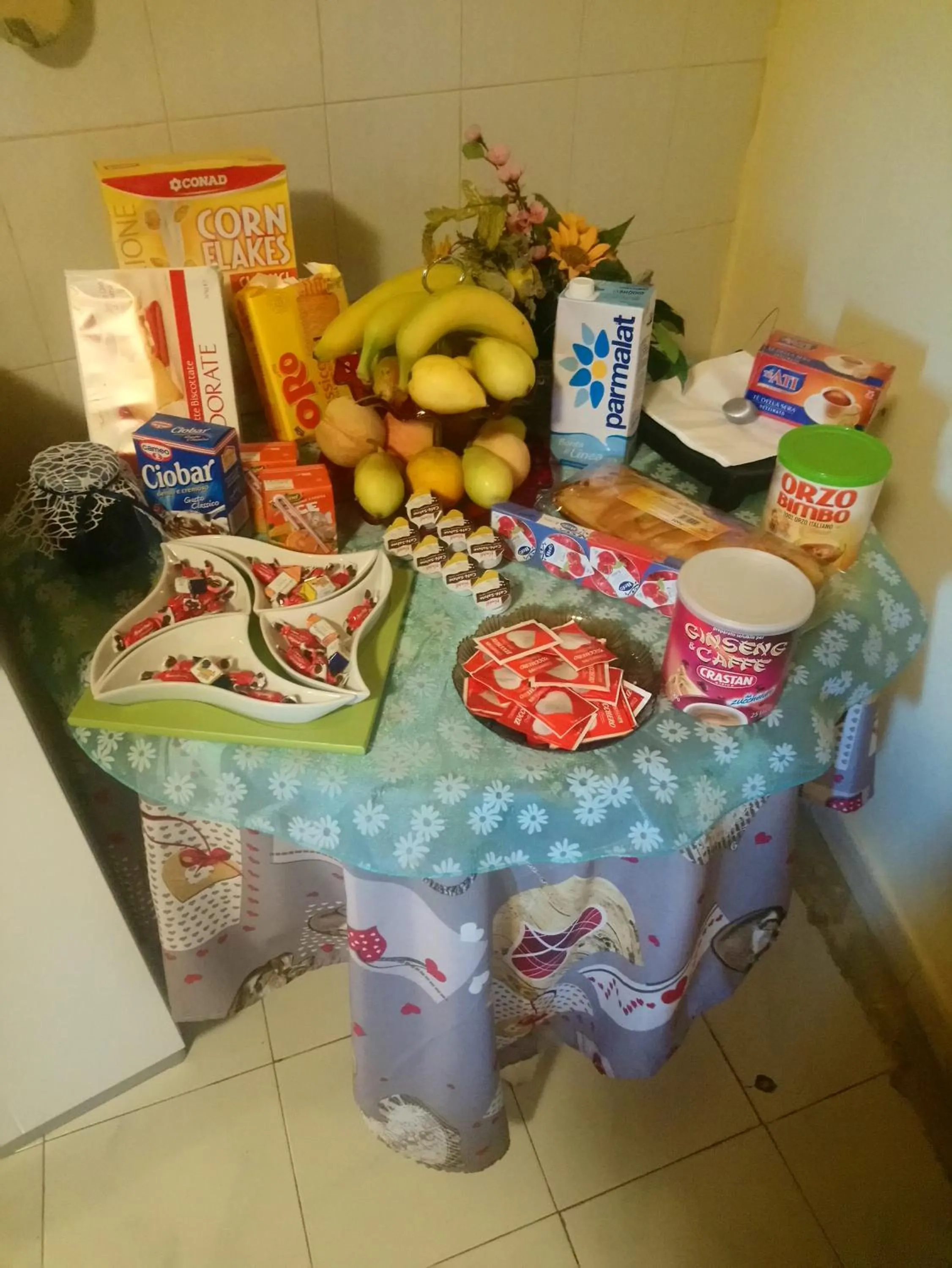 Breakfast in B&b il campanile di leone Pina