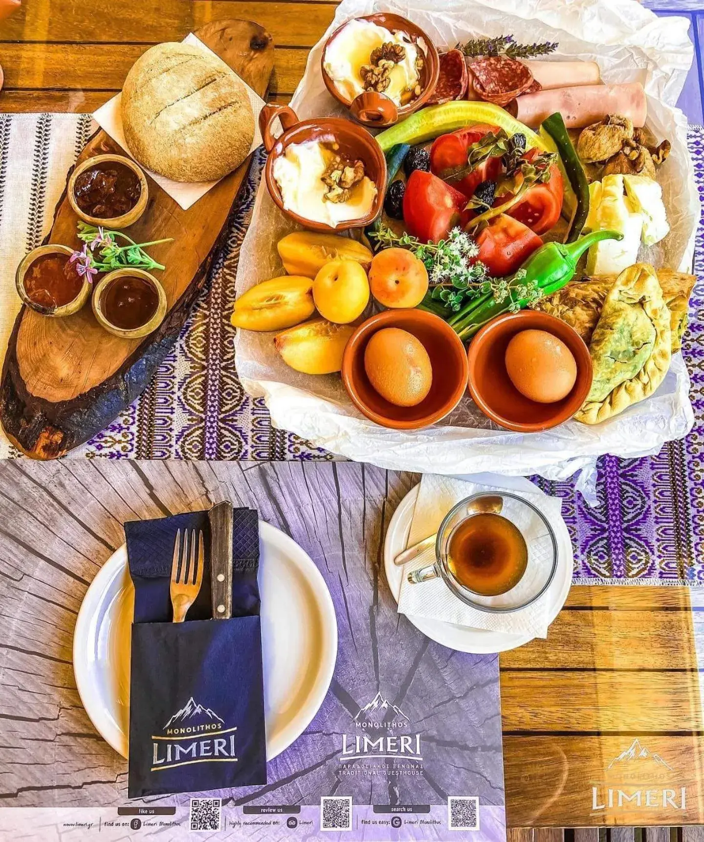 Breakfast in Limeri Traditional Guest House Breakfast in Limeri Traditional Guest House