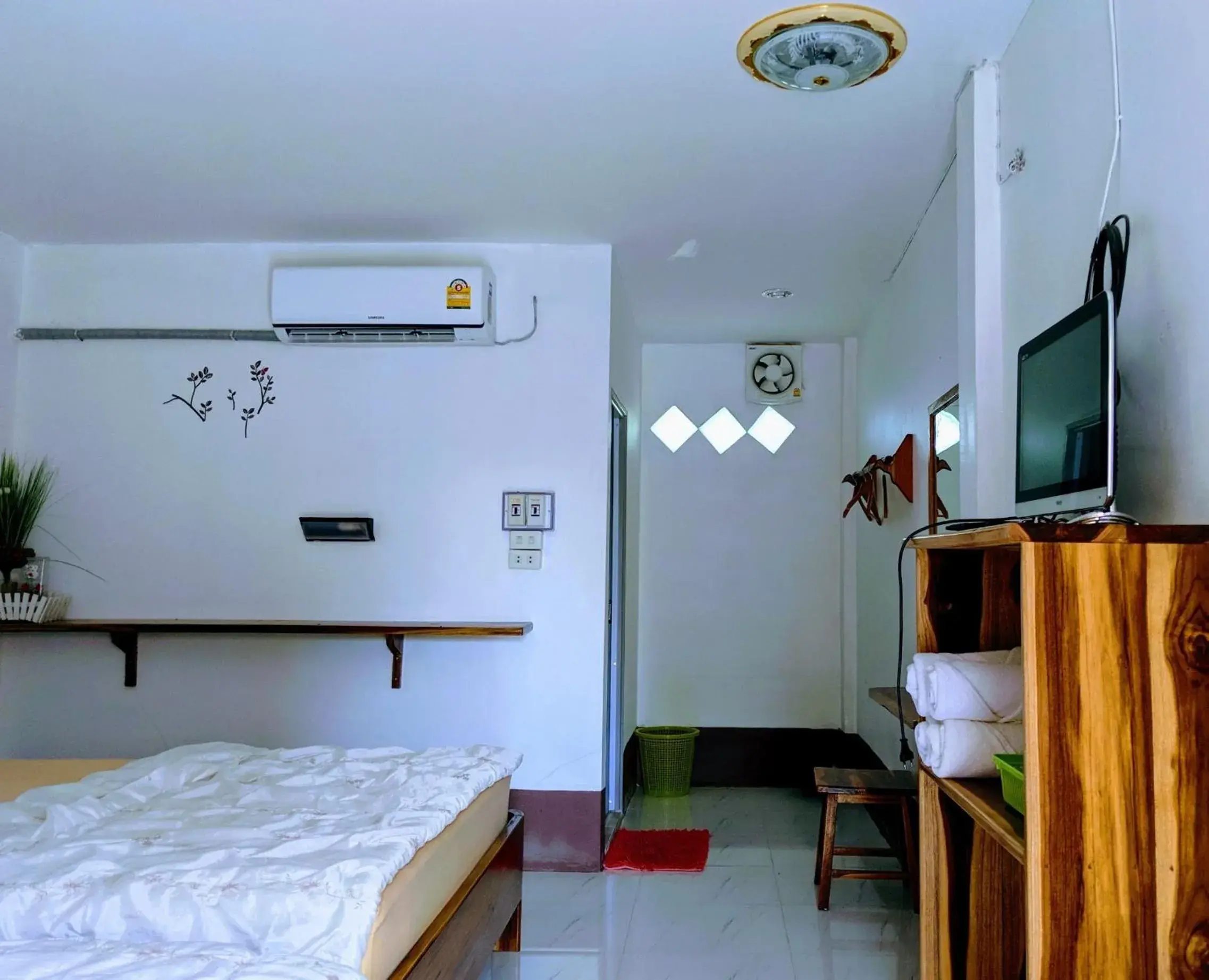 Quadruple Room with Private Bathroom in Bansuanphuhong Resort Quadruple Room with Private Bathroom in Bansuanphuhong Resort