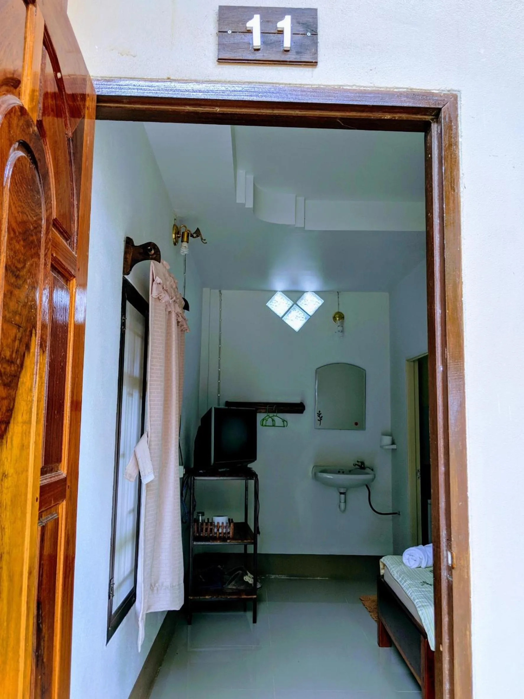 Bed in Bansuanphuhong Resort