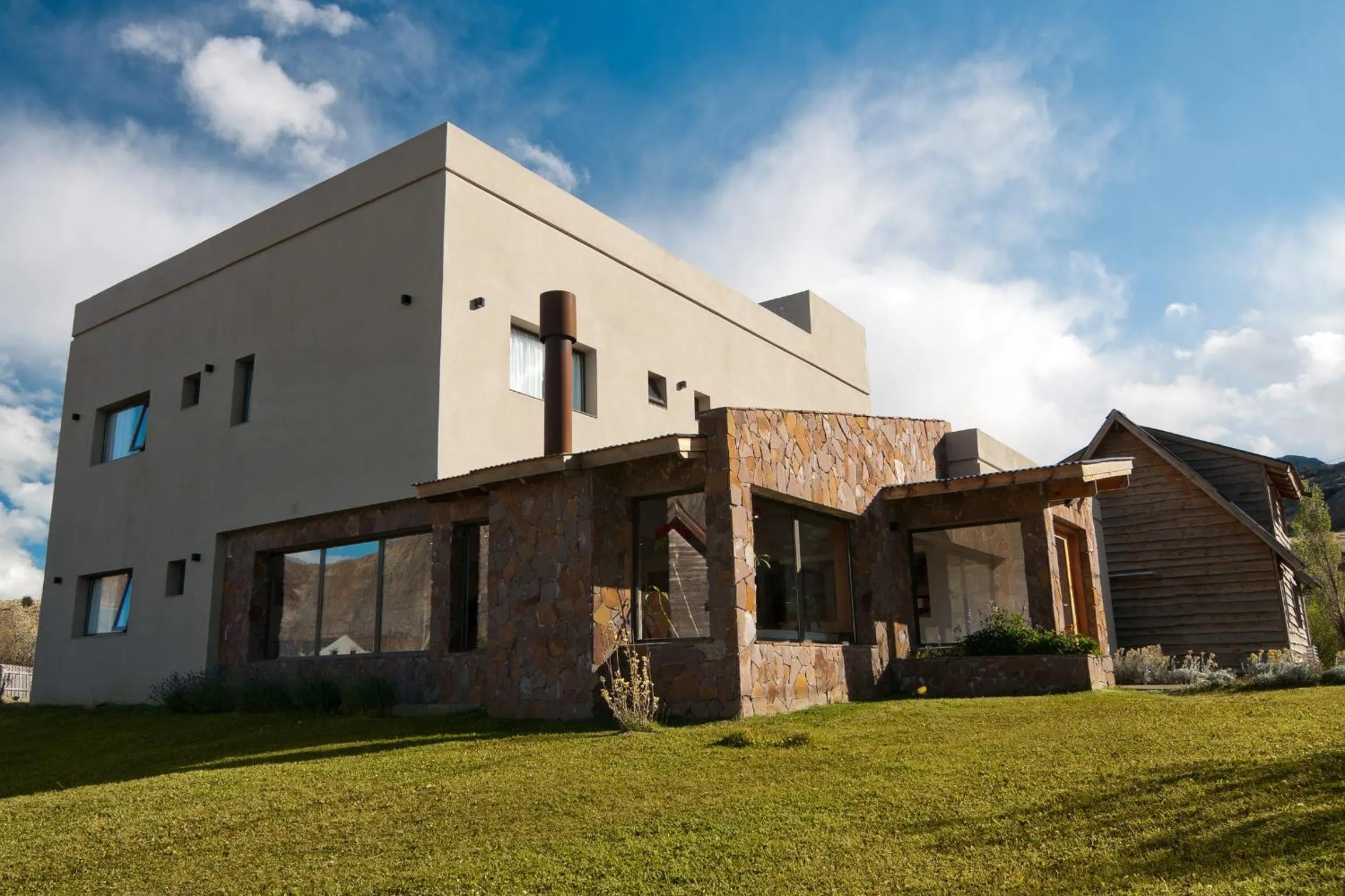 Facade/entrance in Posada y Cabañas El Barranco