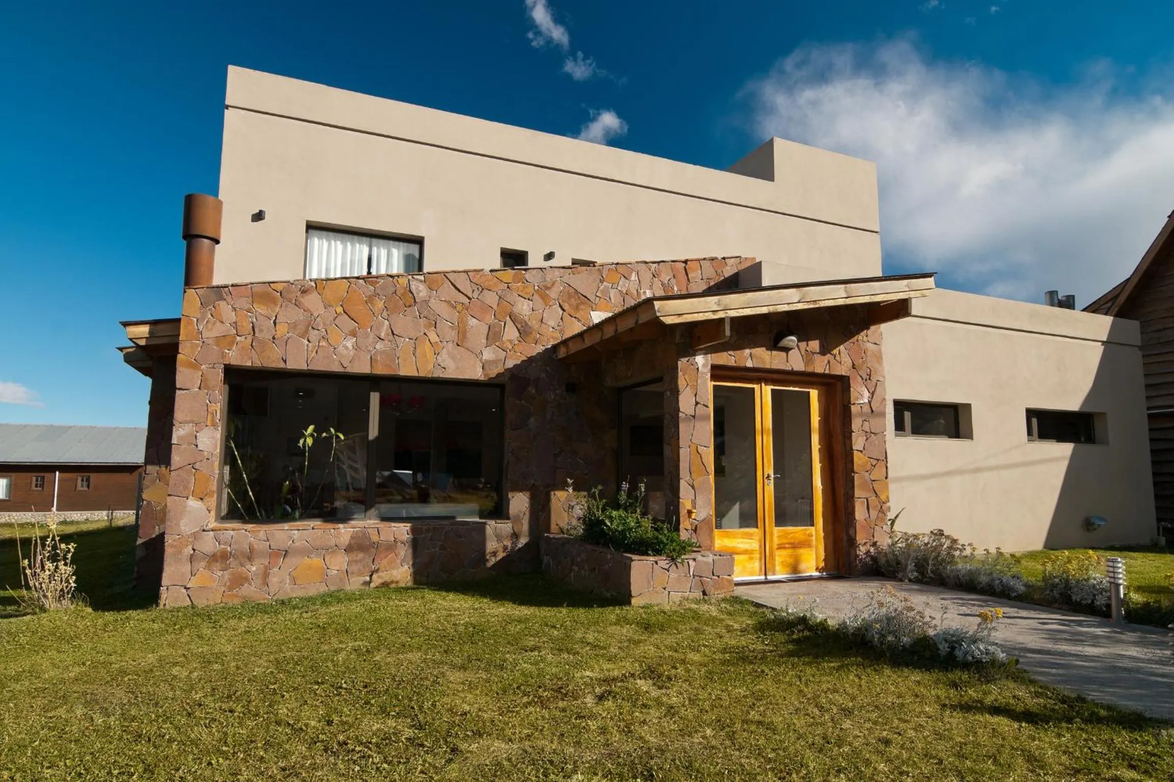 Facade/entrance in Posada y Cabañas El Barranco