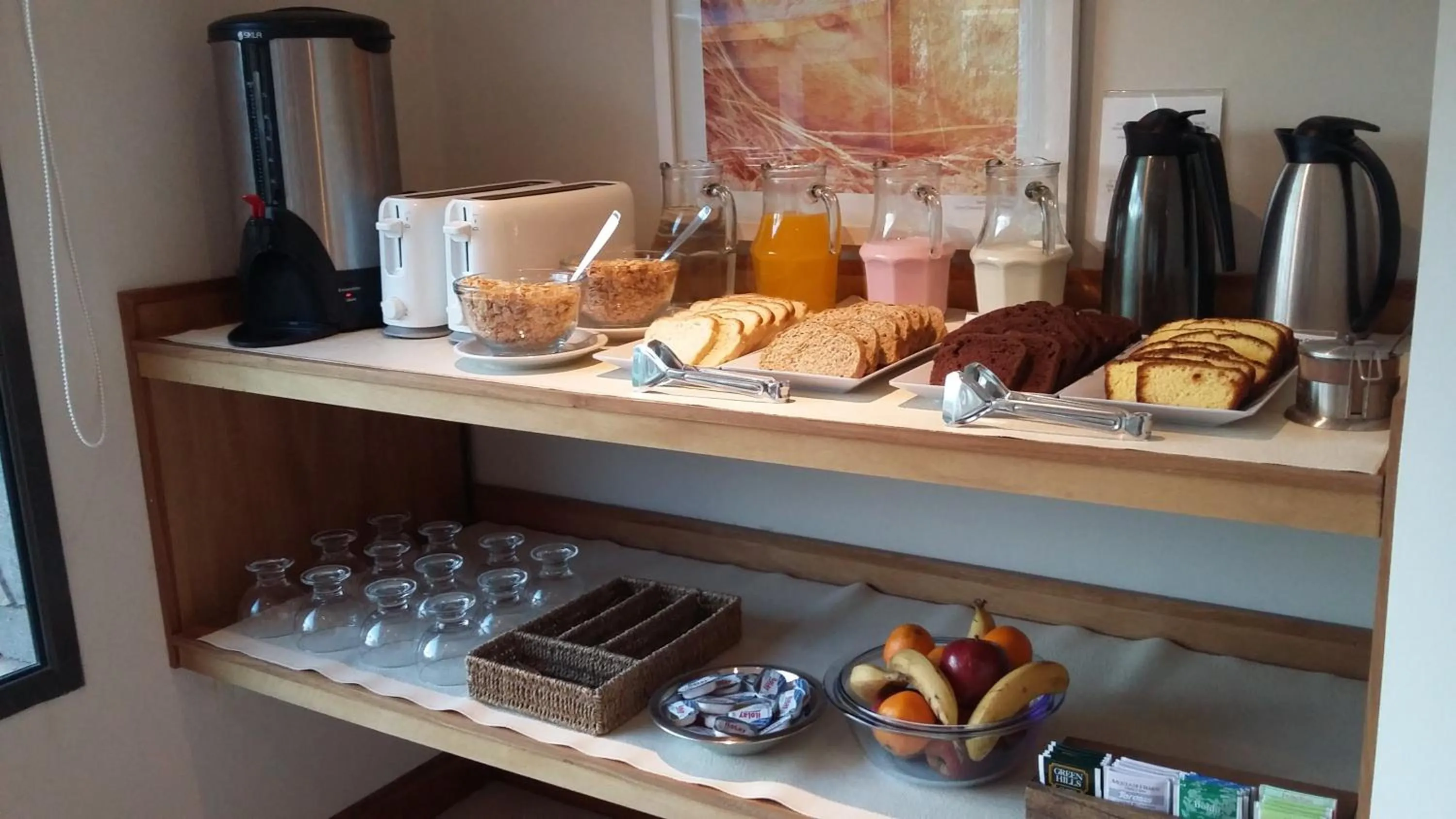 Food and drinks in Posada y Cabañas El Barranco