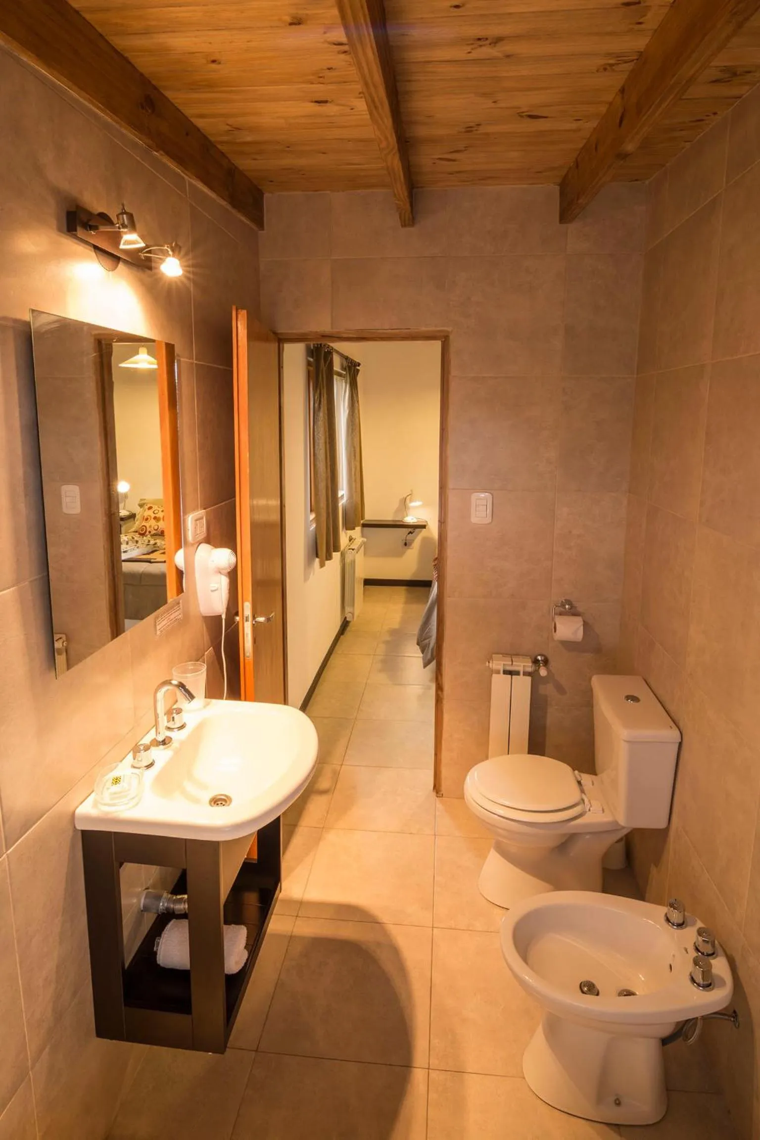 Bathroom in Posada y Cabañas El Barranco