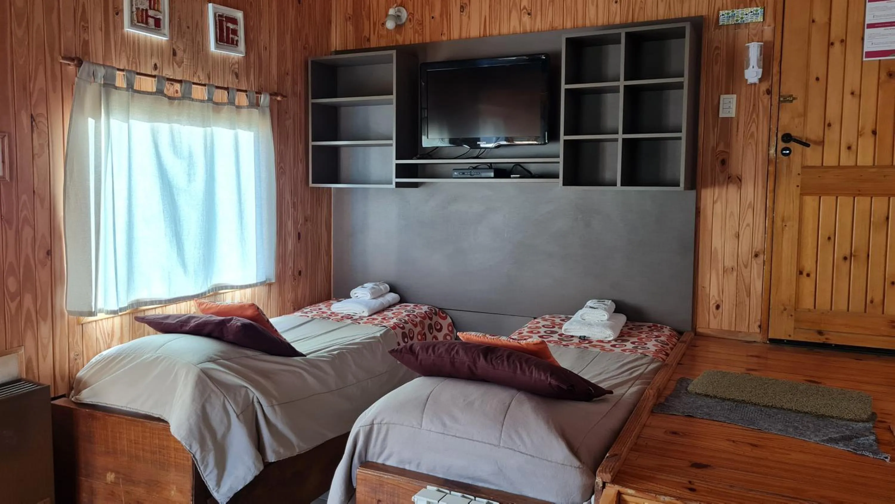 Bed in Posada y Cabañas El Barranco