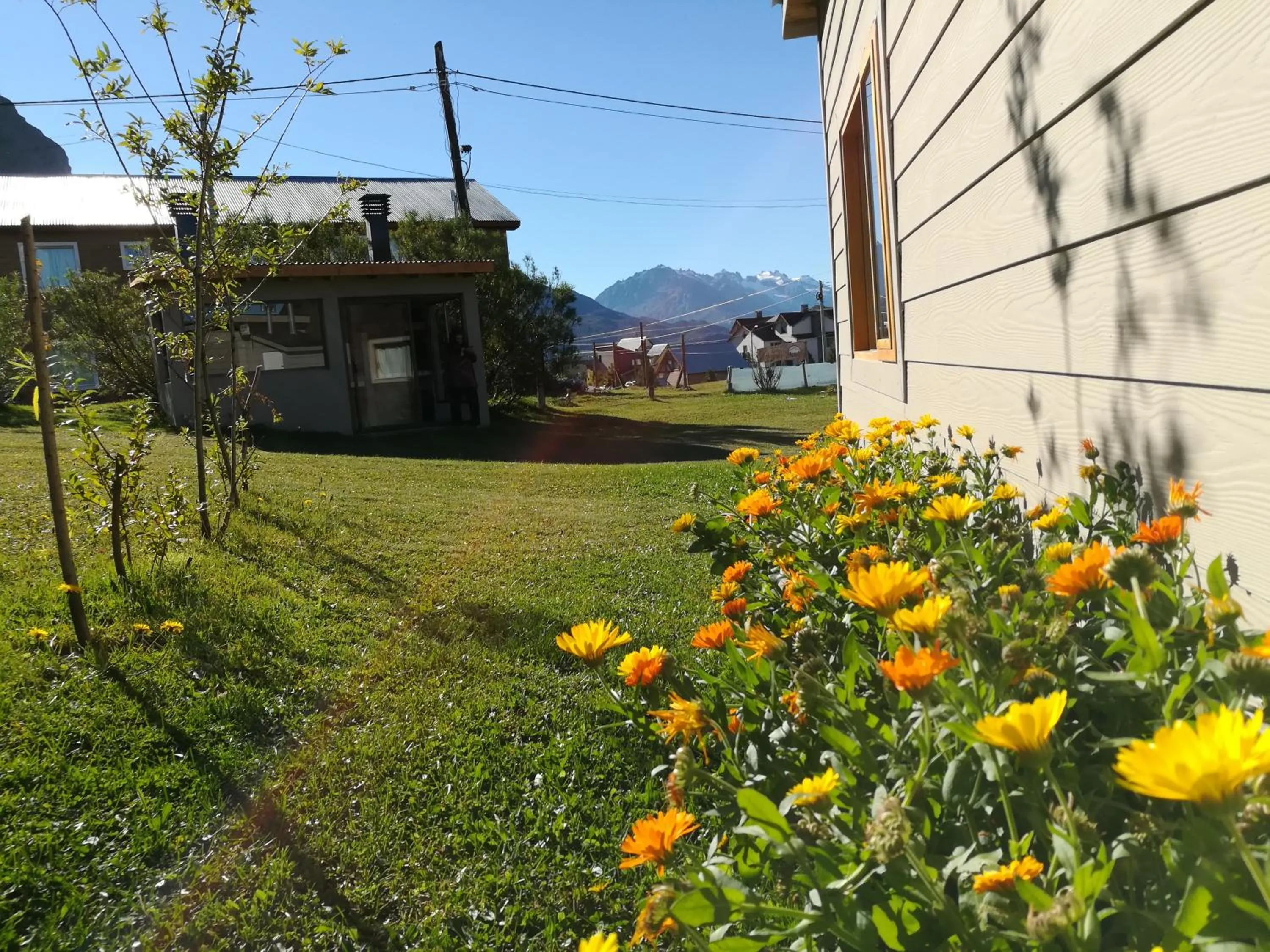Garden view in Posada y Cabañas El Barranco