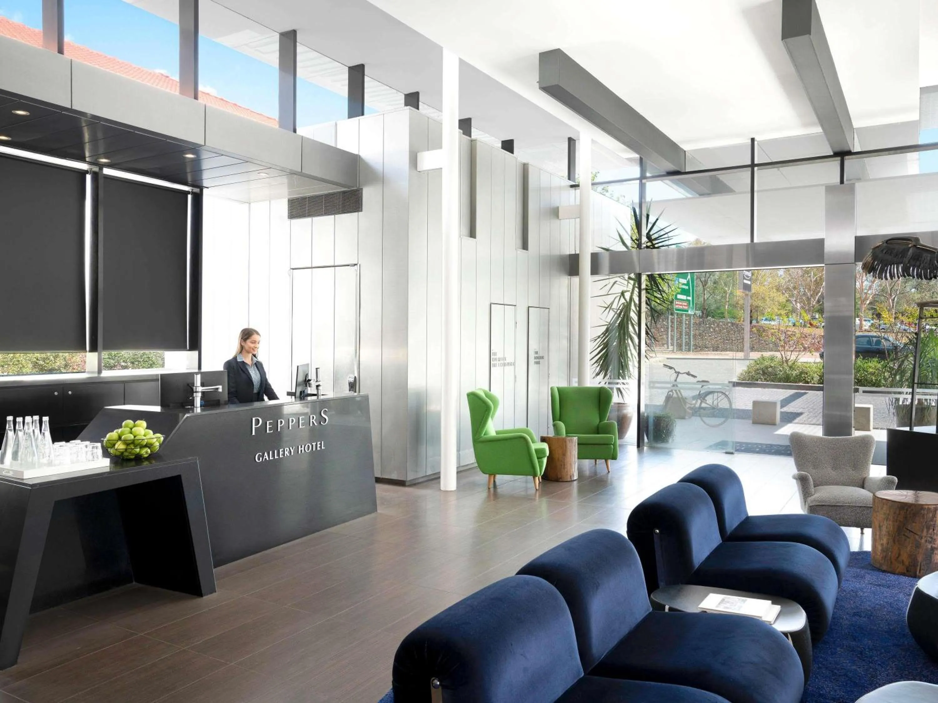 Property building in Peppers Gallery Hotel