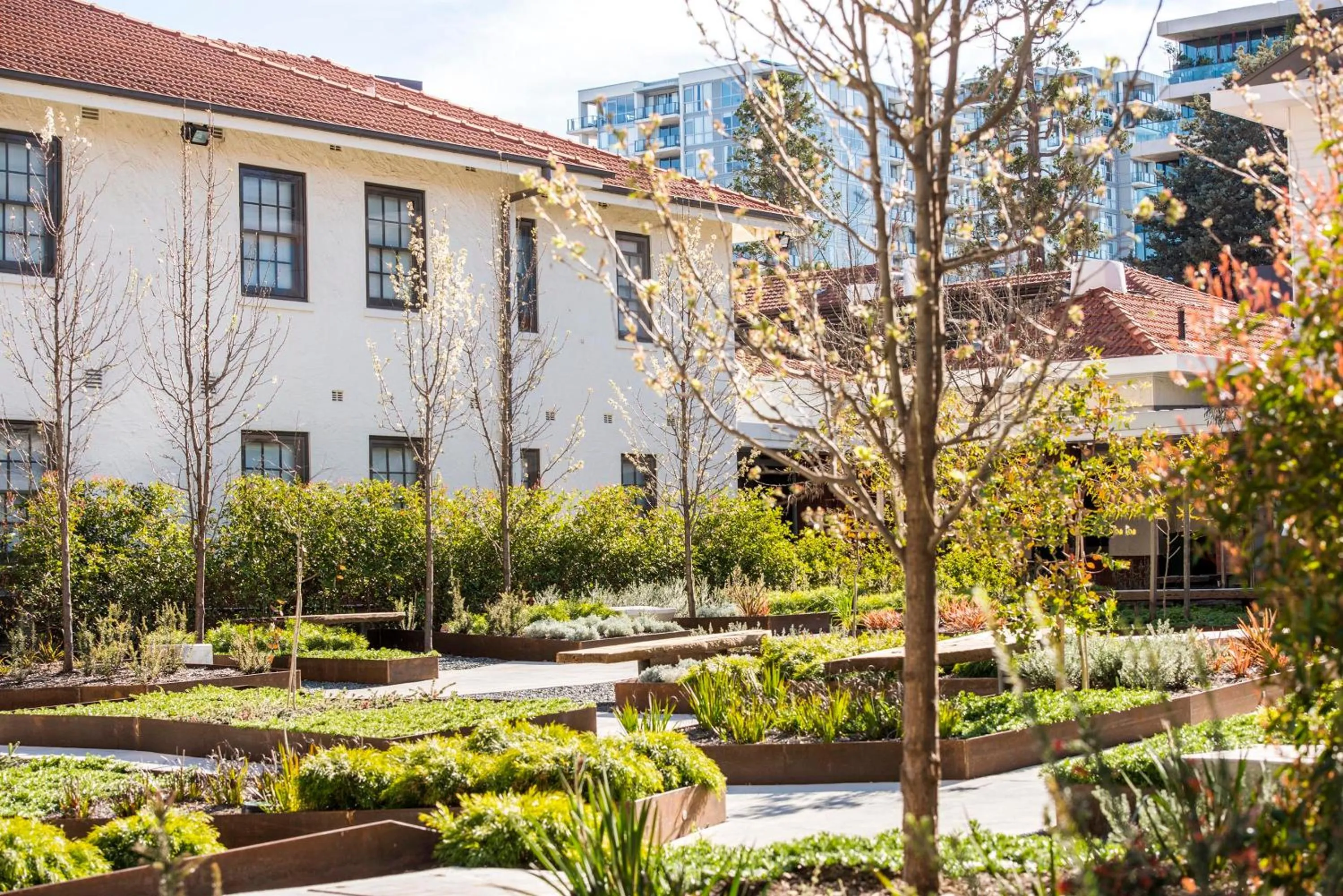 Decorative detail in Peppers Gallery Hotel