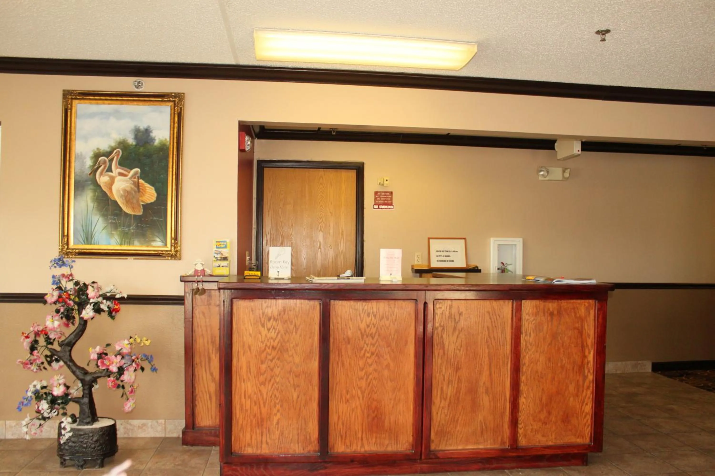 Lobby or reception in Holiday Lodge