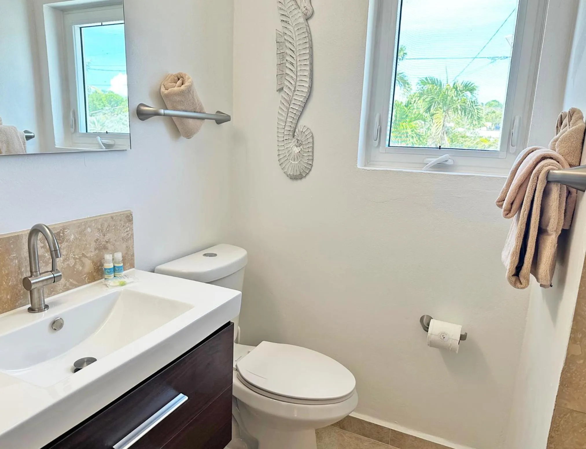 Bathroom in Sand Castle on the Beach - Adults Only