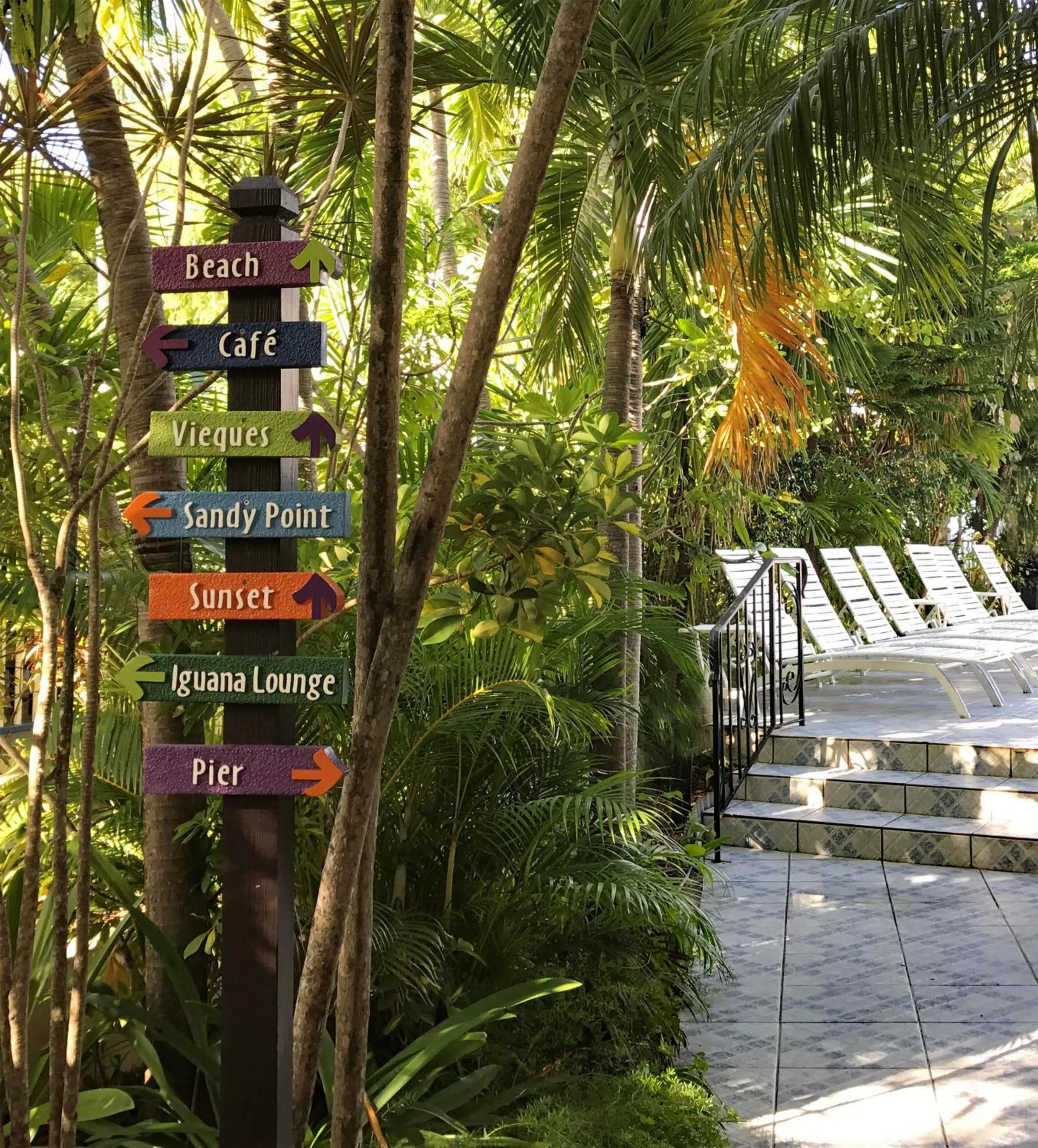 Garden in Sand Castle on the Beach - Adults Only