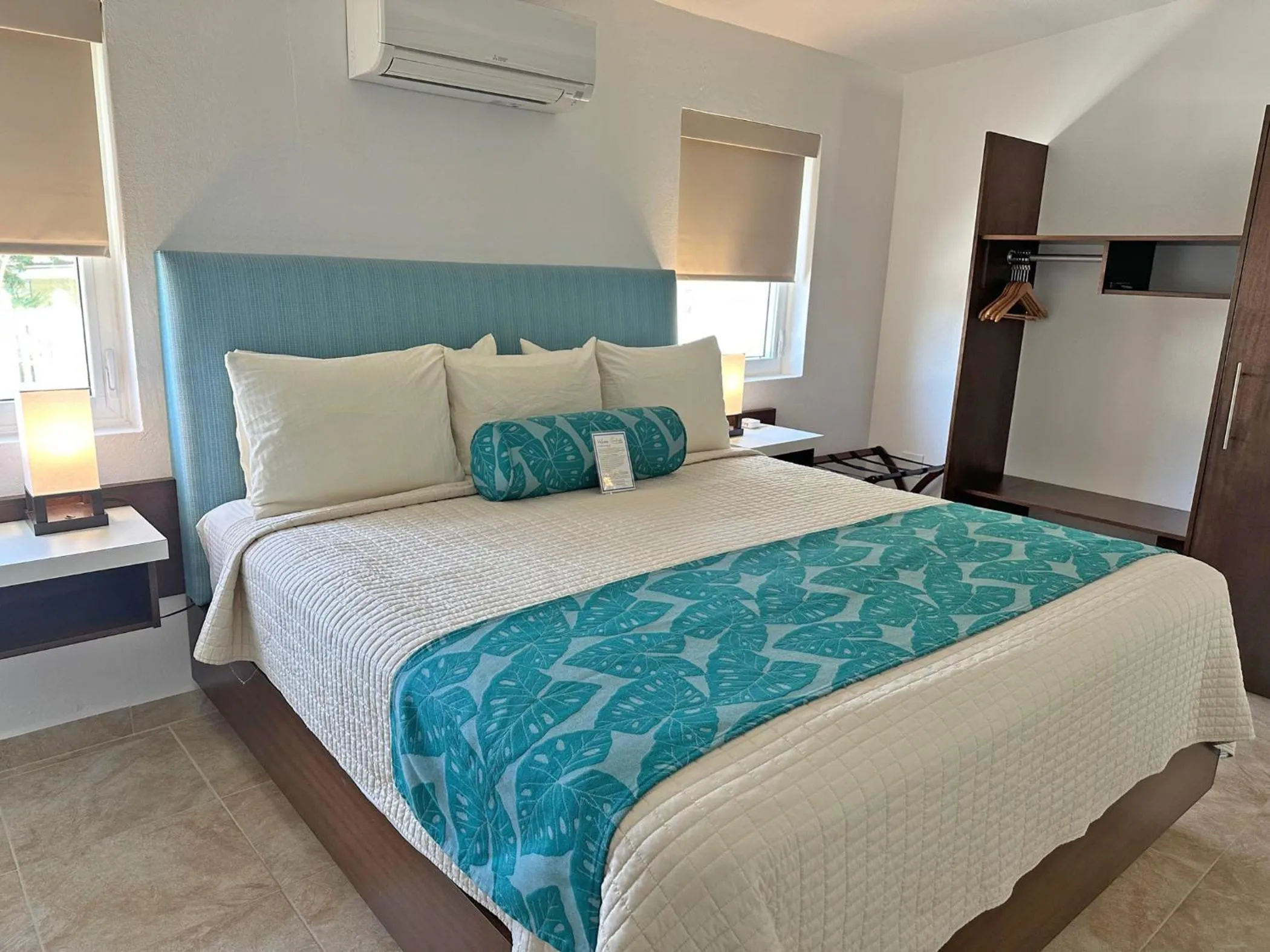 Bedroom, Bed in Sand Castle on the Beach - Adults Only