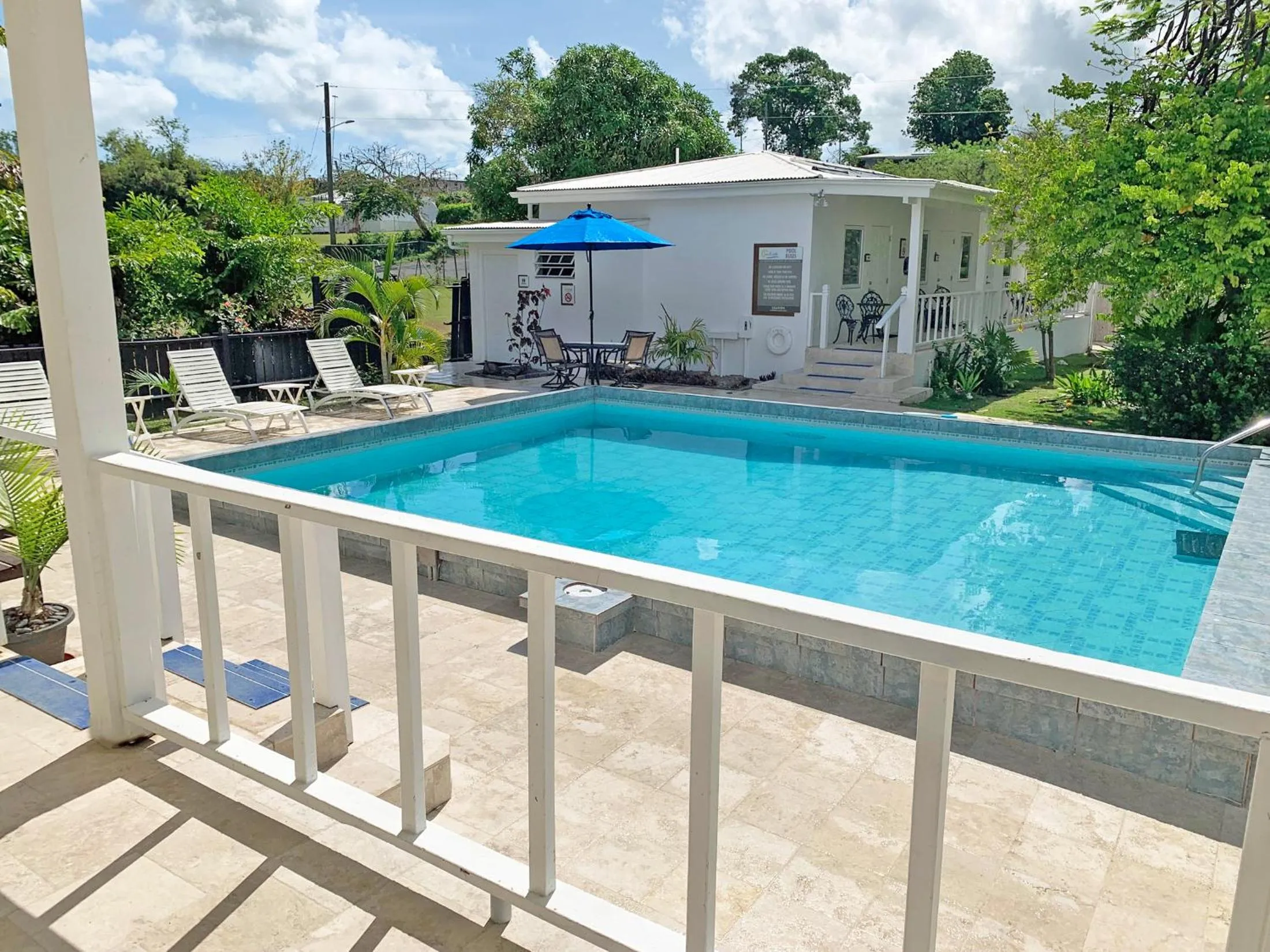 Pool view in Sand Castle on the Beach - Adults Only