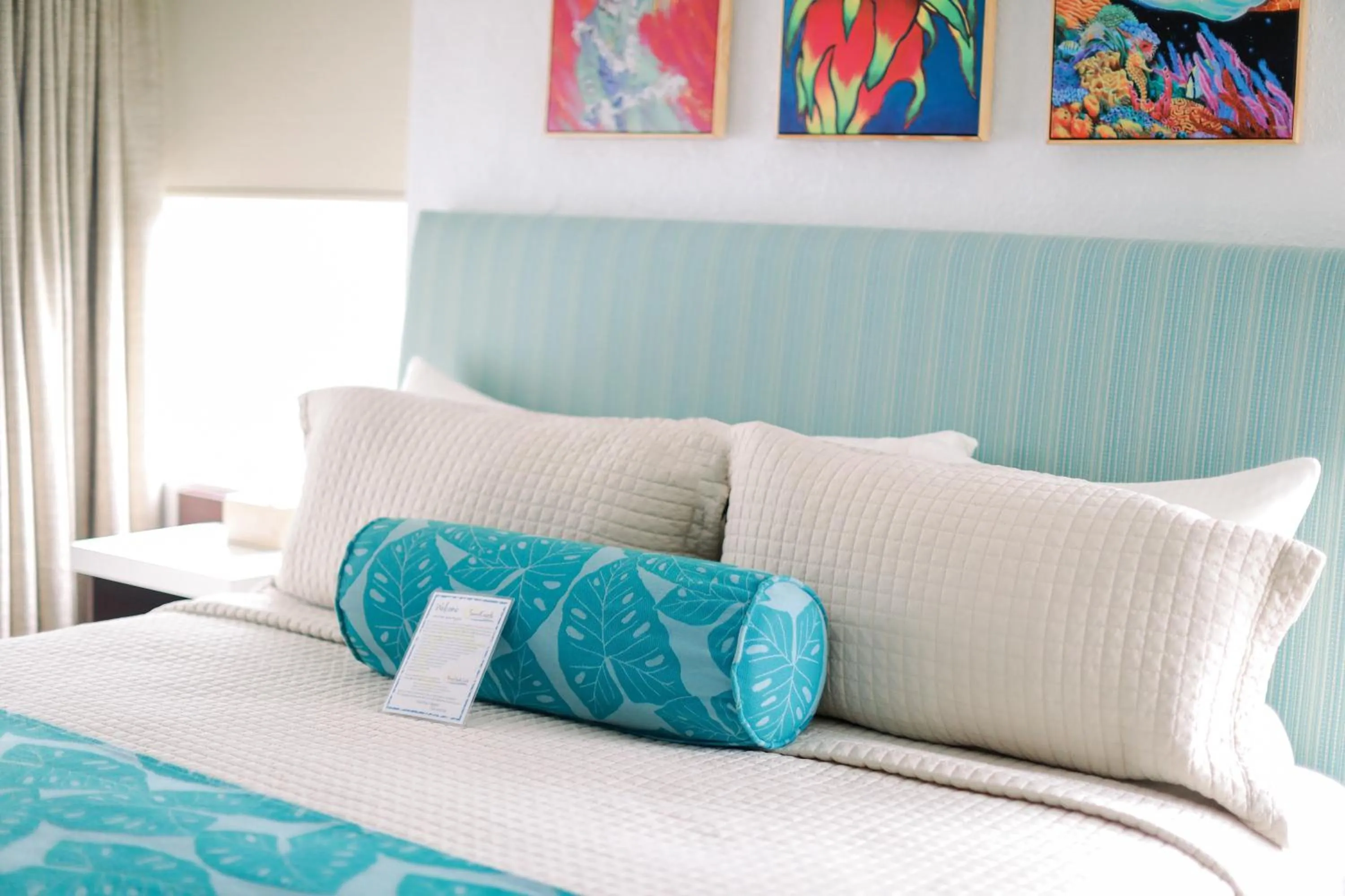 Bedroom, Bed in Sand Castle on the Beach - Adults Only