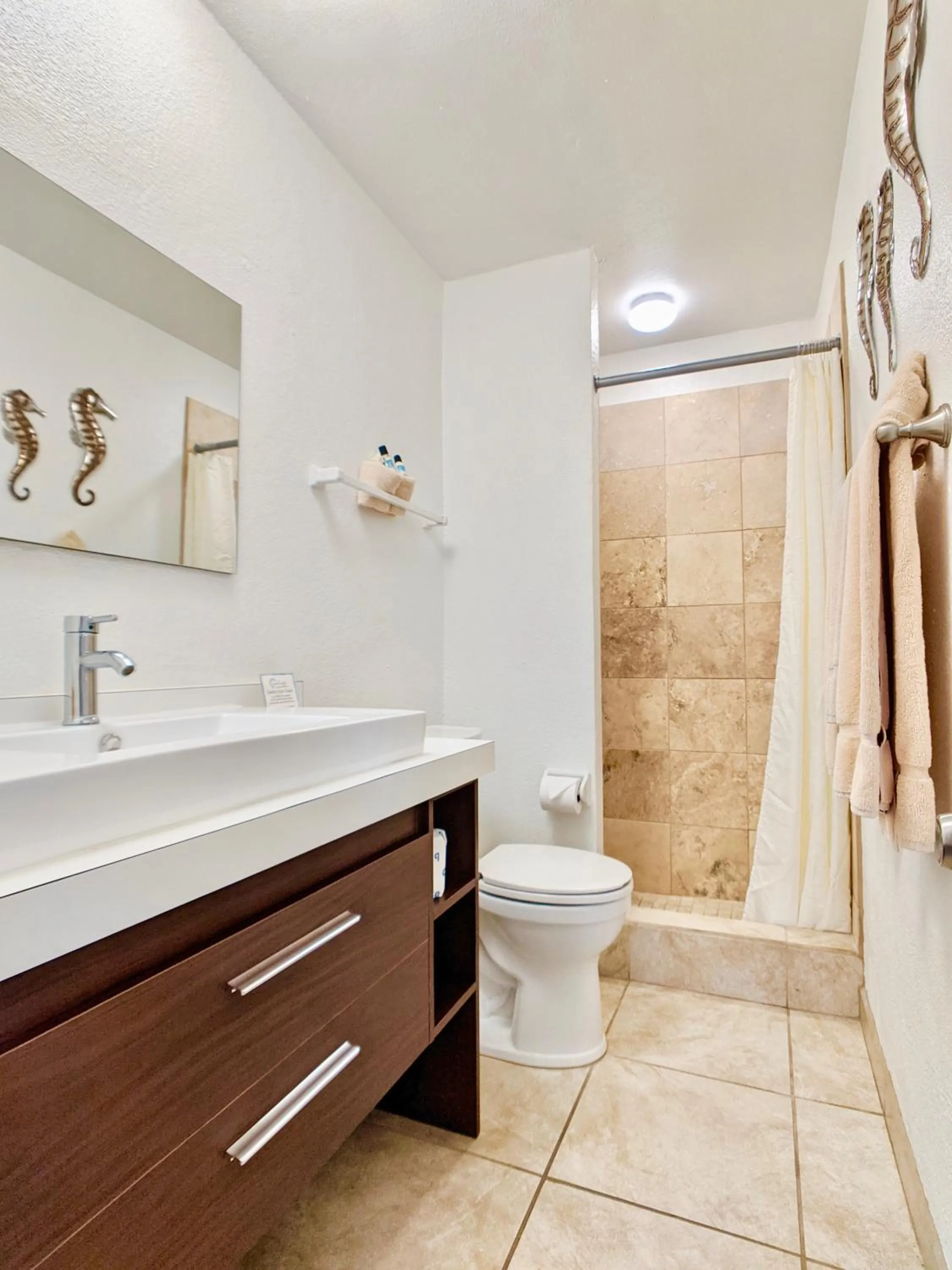 Bathroom in Sand Castle on the Beach - Adults Only