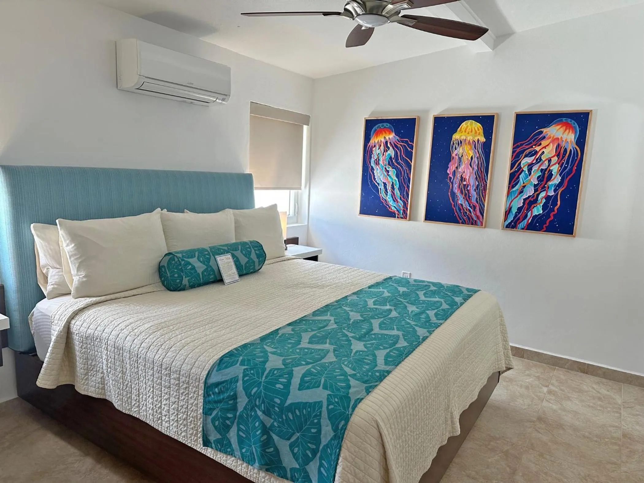 Bedroom, Bed in Sand Castle on the Beach - Adults Only